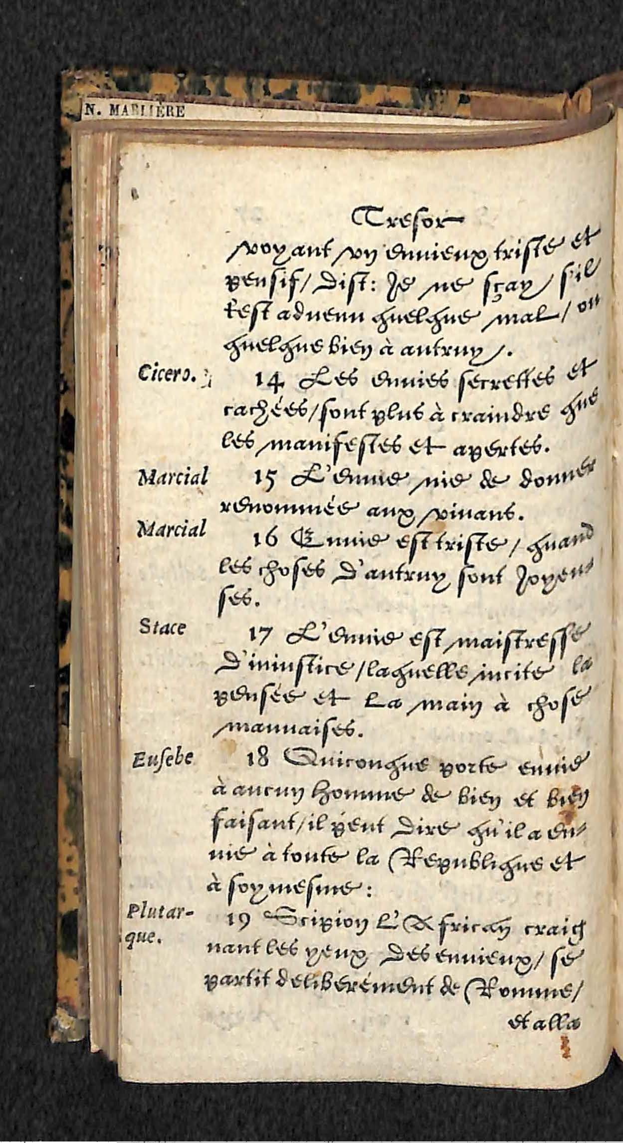 1560 - Hans de Laet - Trésor de vertu - Angers-archives