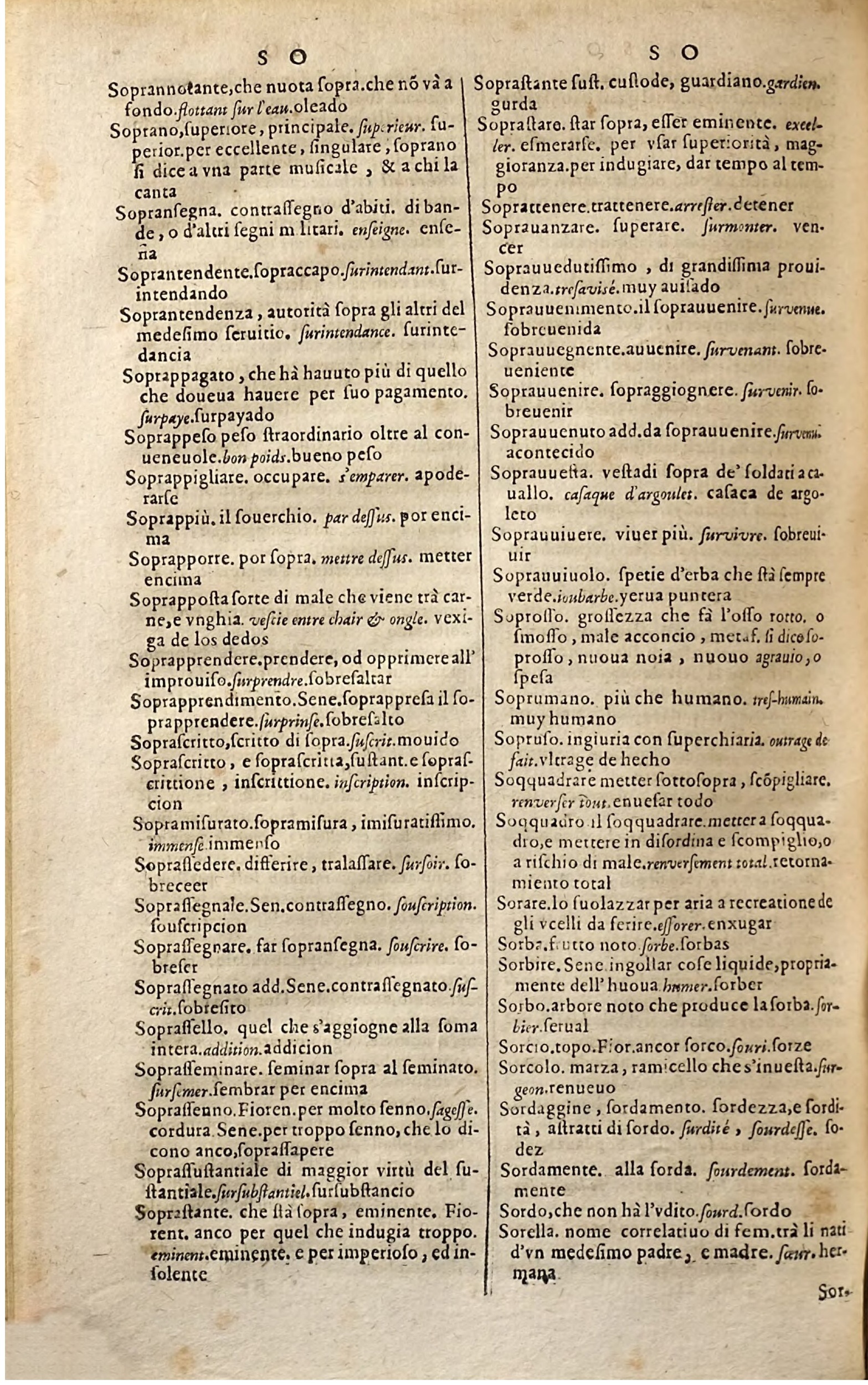1627 - Jacques Crespin - Trésor des trois langues (Troisième partie) - Regensburg