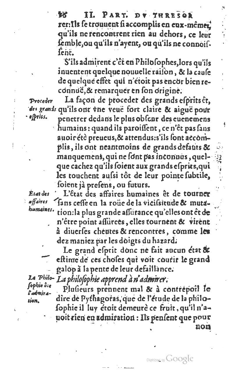 1610 - Louis Coste - Trésor de l’éloquence française (Seconde partie) - BM Lyon