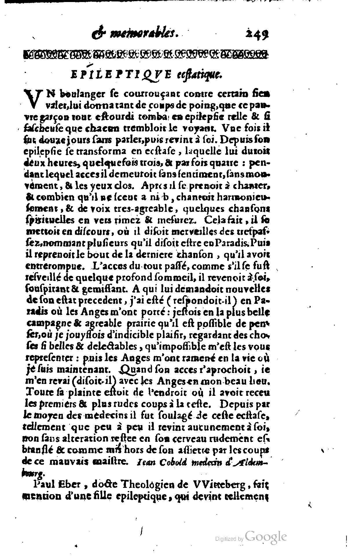 1628 - Jacques Crespin - Trésor d’histoires admirables et mémorables - BSB Munich