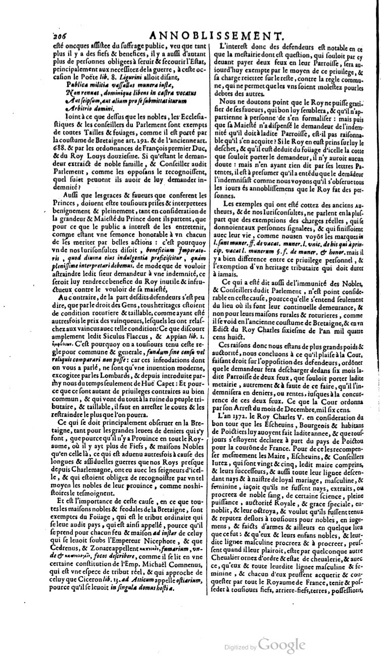 1629 - Veuve Nicolas Buon - Trésor du droit français (21754 T. 1) - BM Lyon