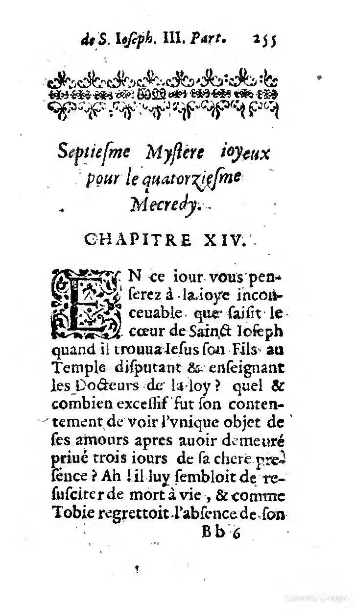 1646 - Jean Piot - Trésor inestimable de Saint-Joseph - BNC Rome