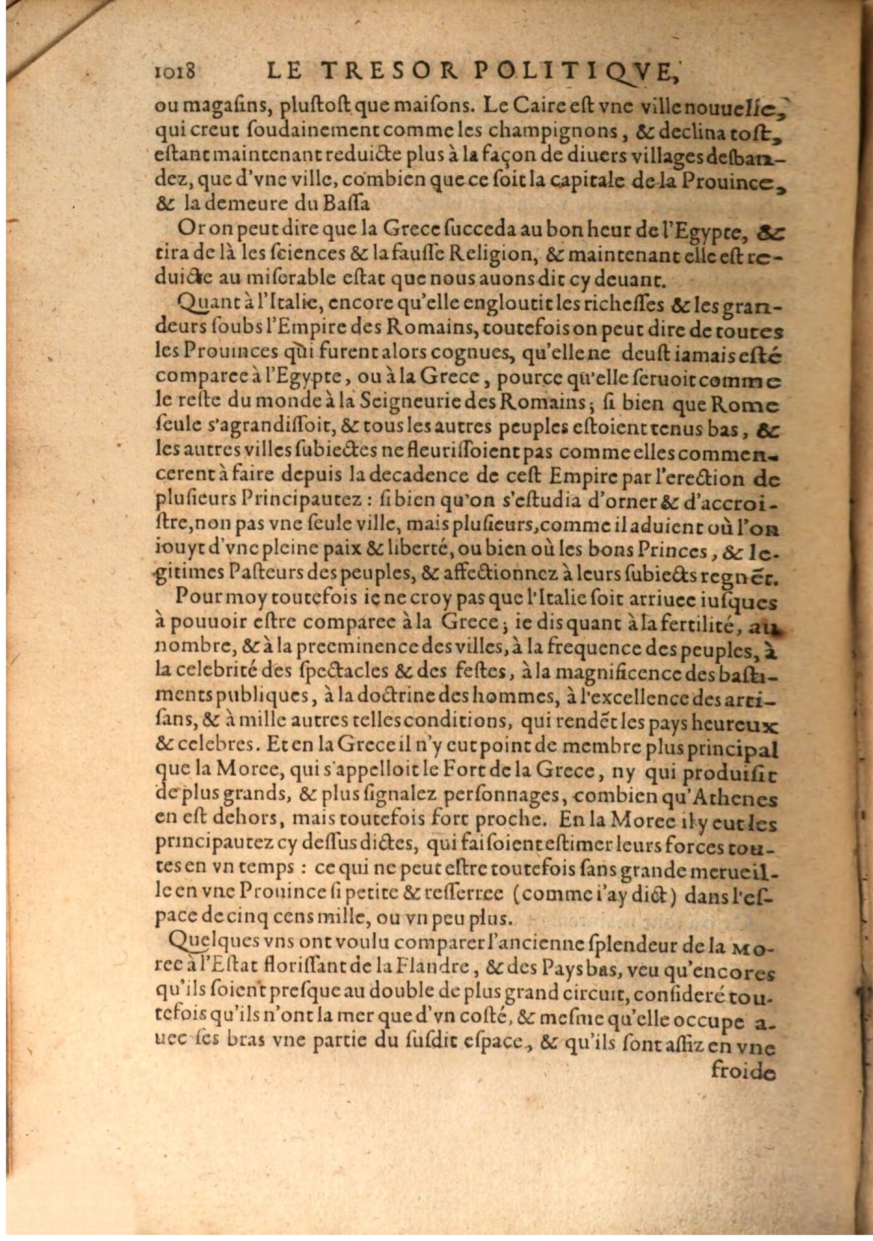 1608 - Nicolas Du Fossé - Trésor politique - BSB Munich