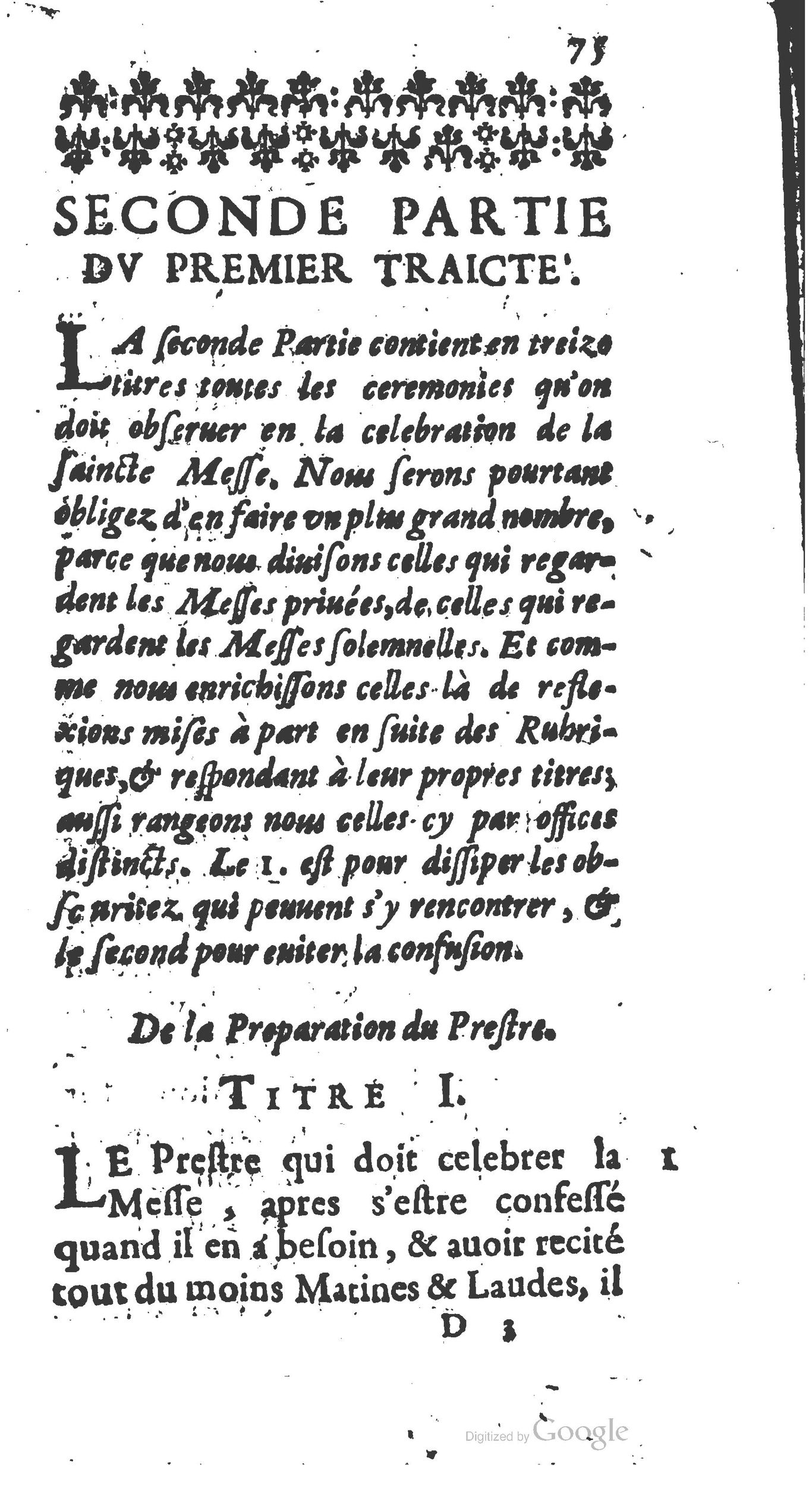 1651 - Jean Guillermet - Abrégé du trésor des cérémonies ecclésiastiques - BM Lyon