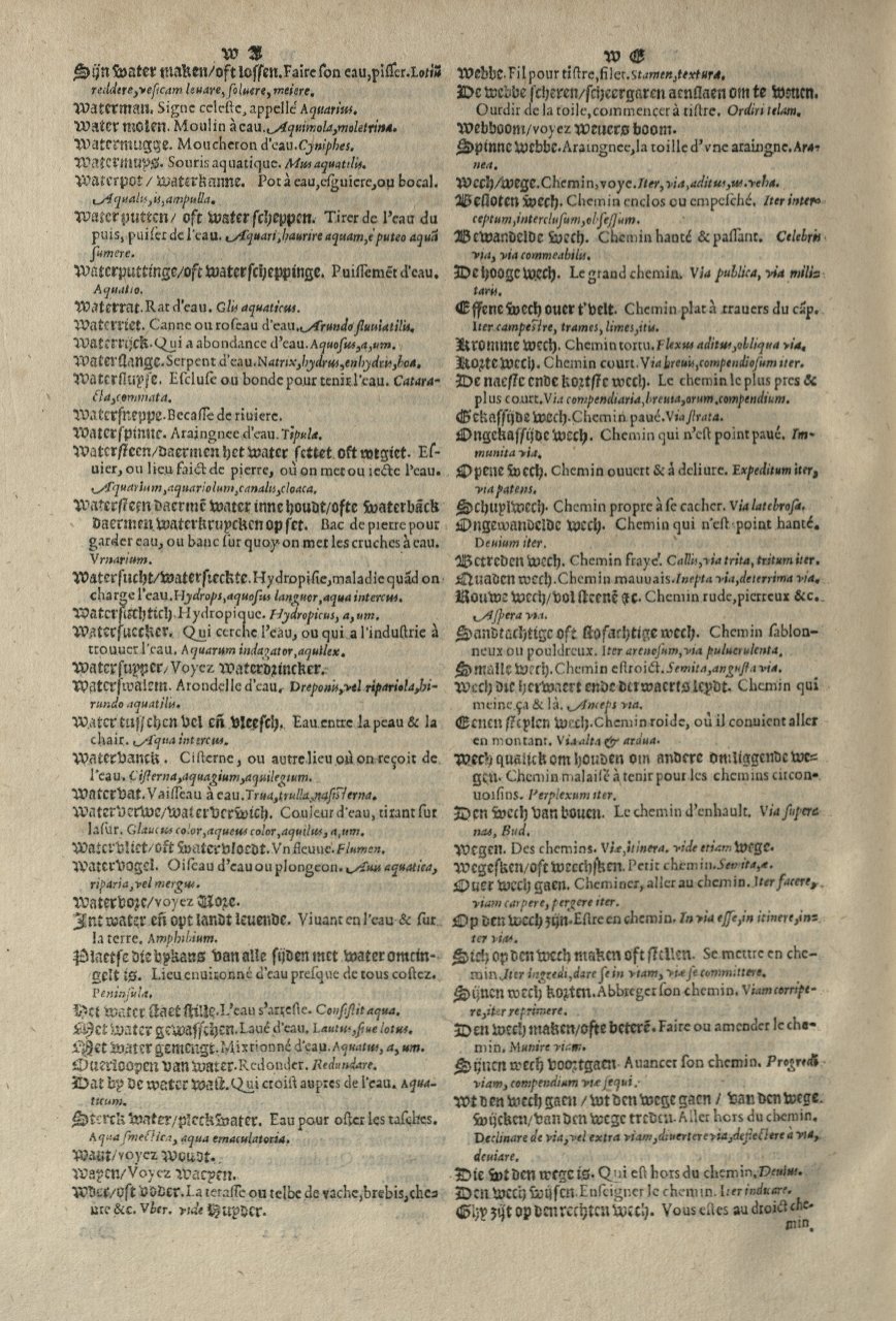 1573 - Christophe Plantin - Trésor du langage bas-allemand - Greifswald 1573 - Christophe Plantin - Trésor du langage bas-allemand - Greifswald