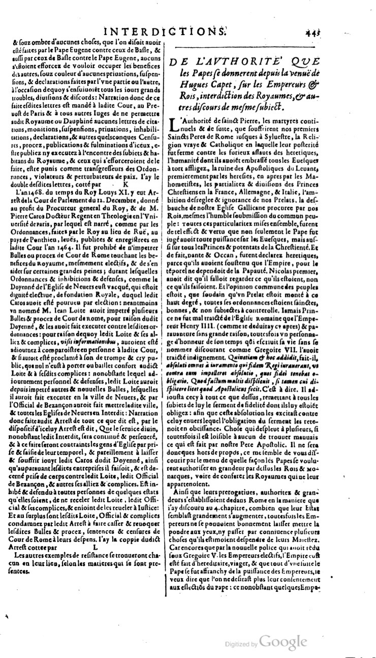 1629 - Veuve Nicolas Buon - Trésor du droit français (21754 T. 2) - BM Lyon