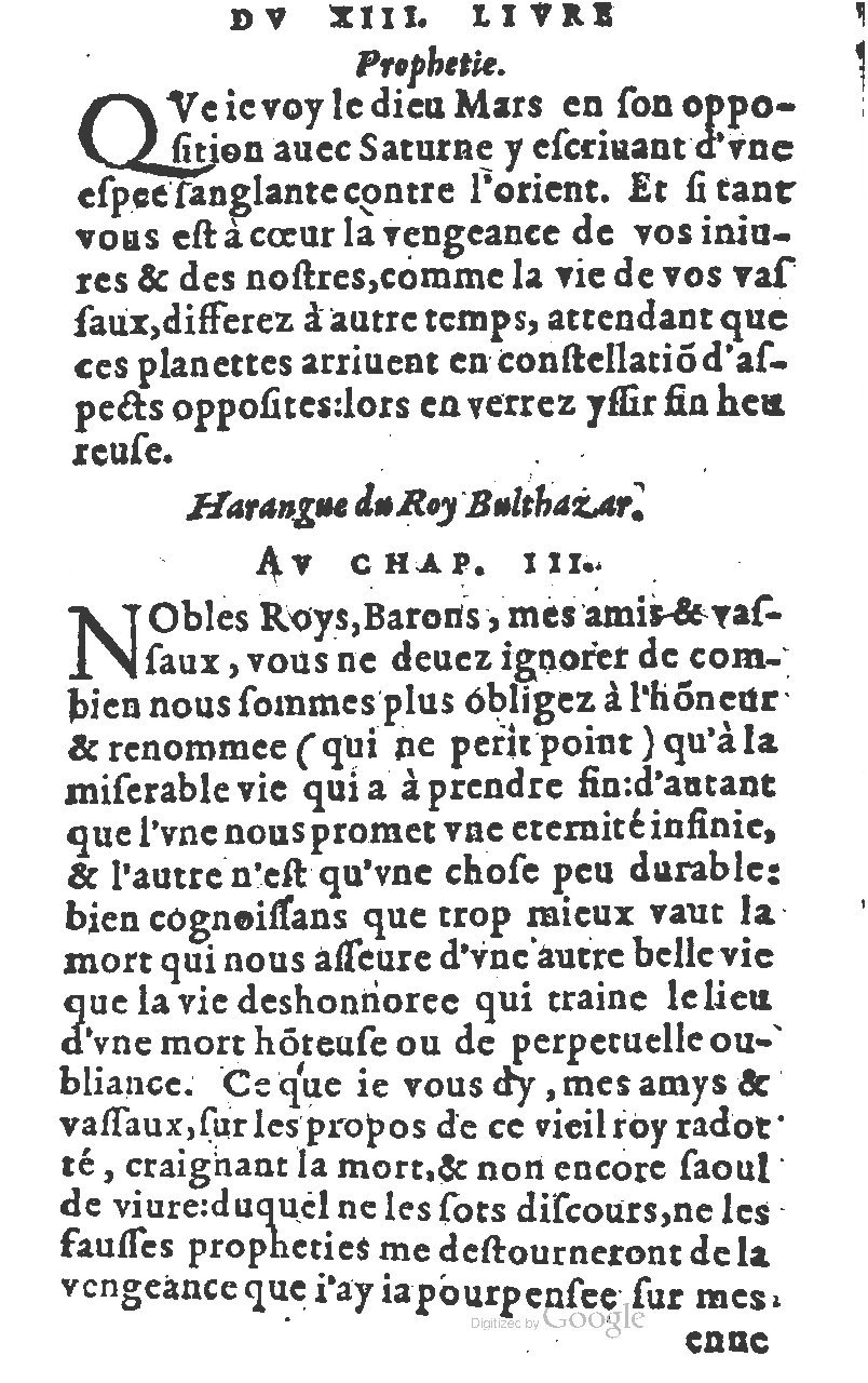 1582 - Jean Huguetan - Trésor des Amadis T. 1 - BM Lyon