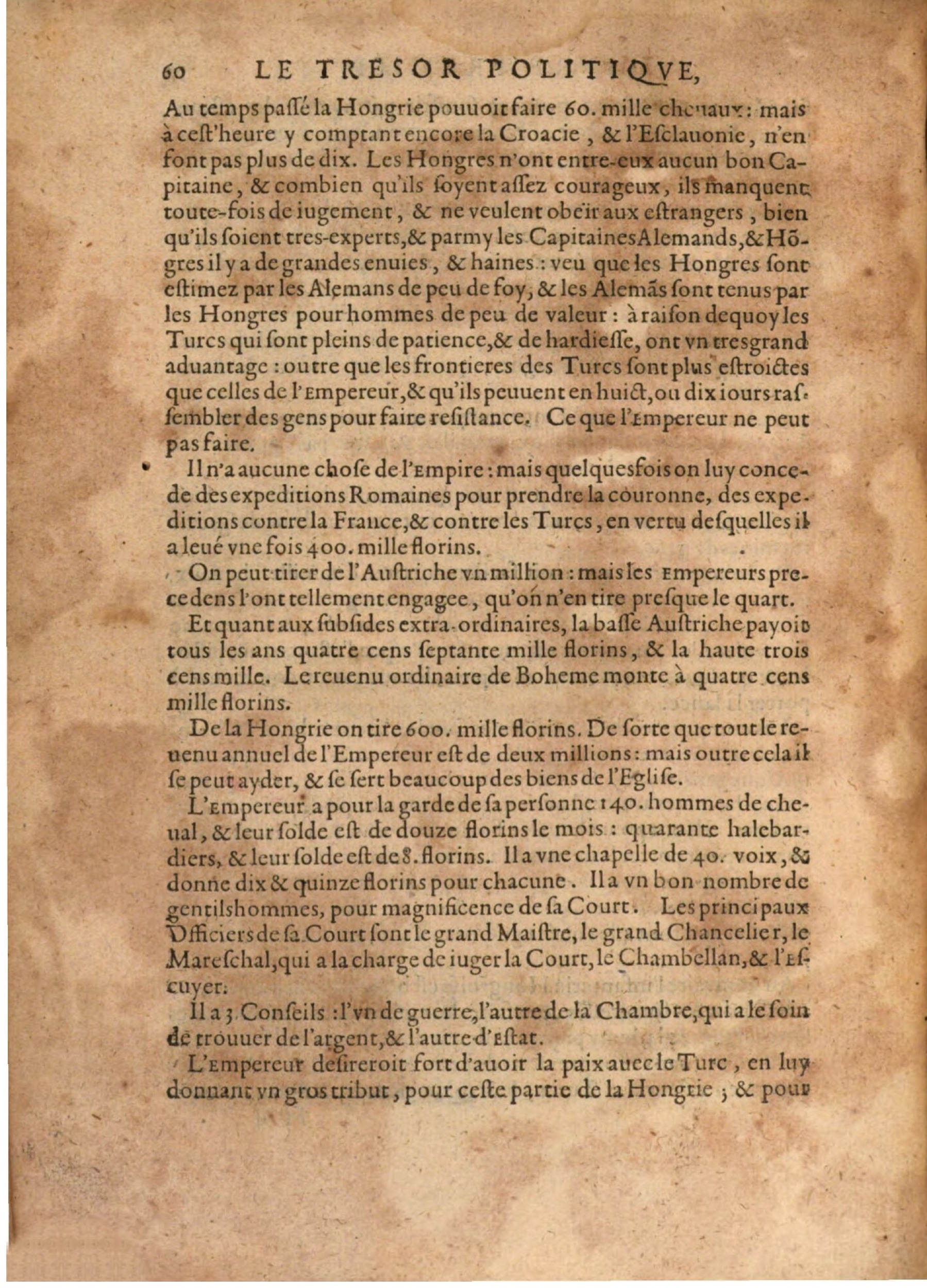 1608 - Nicolas Du Fossé - Trésor politique - BSB Munich