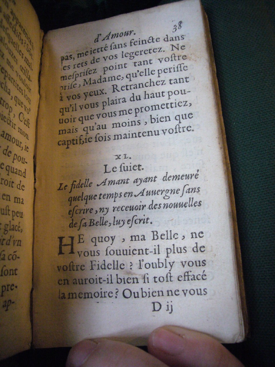 1597 - Matthieu Guillemot - Trésor d’amour - BnF Arsenal