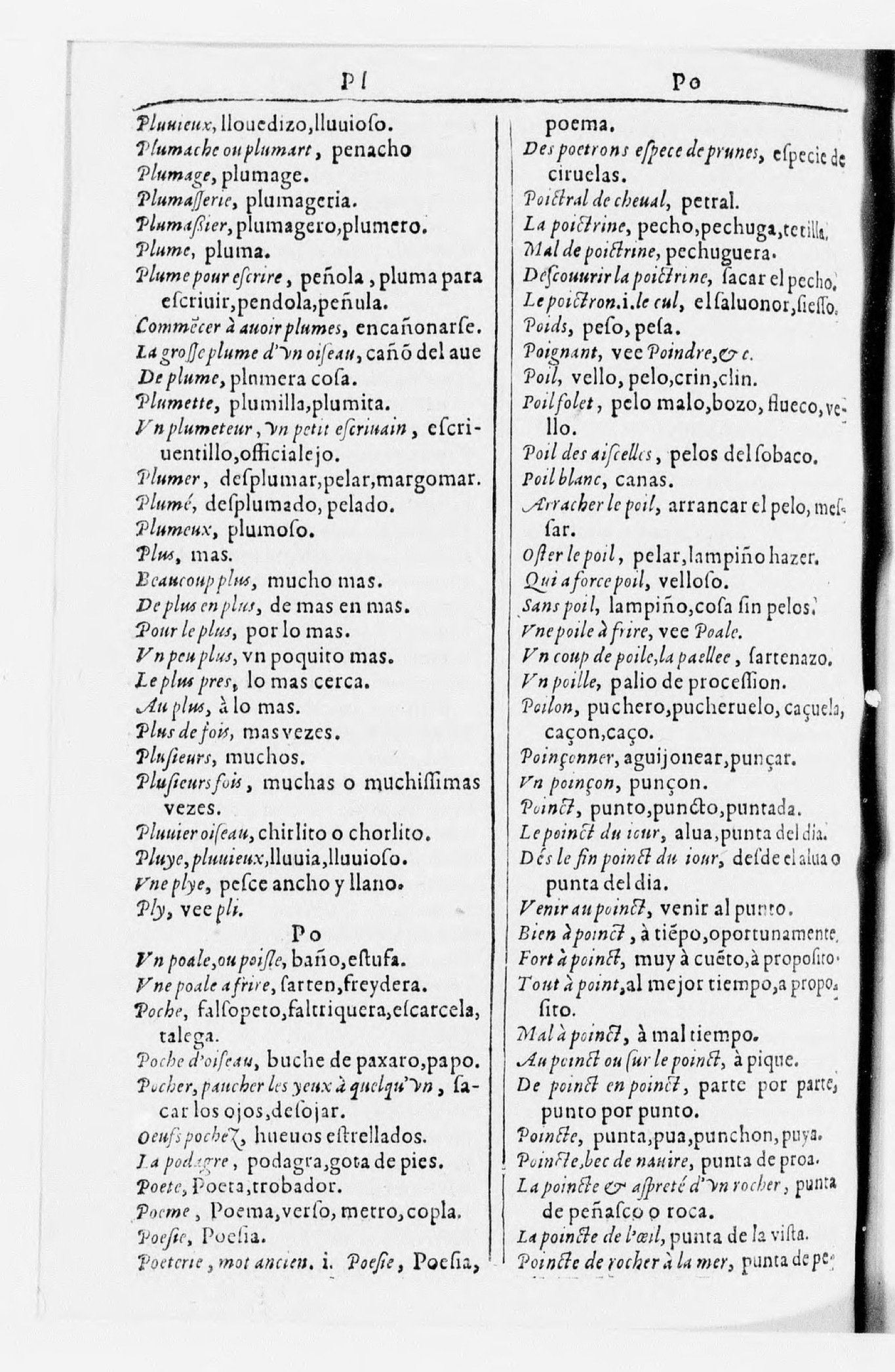 1616 - Veuve Marc Orry - Trésor des deux langues espagnole et française (Seconde partie) - BnF 1616 - Veuve Marc Orry - Trésor des deux langues espagnole et française (Seconde partie) - BnF