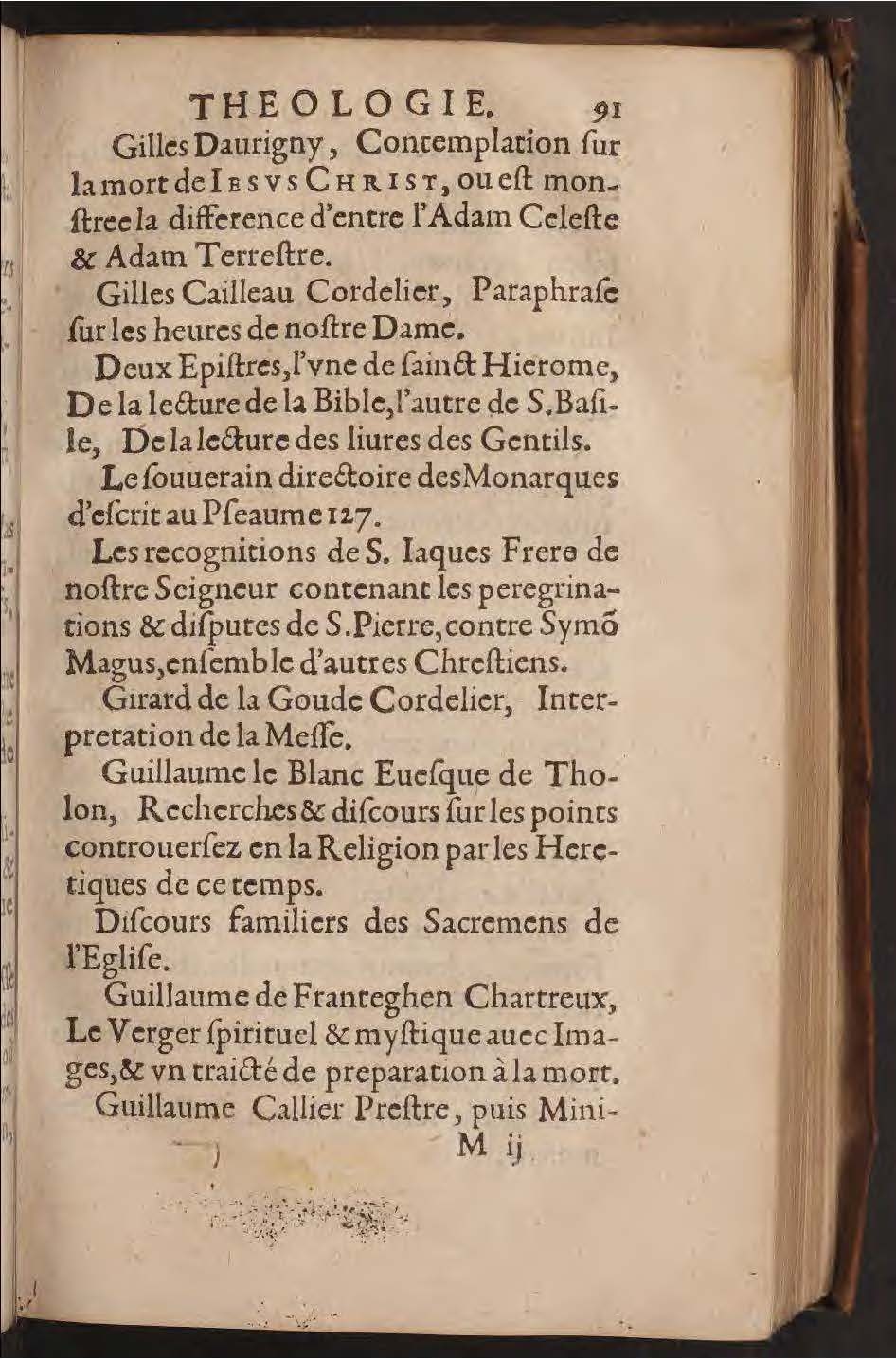 1602 - François Jacquin - Trésor des bons esprits français - BnF Arsenal