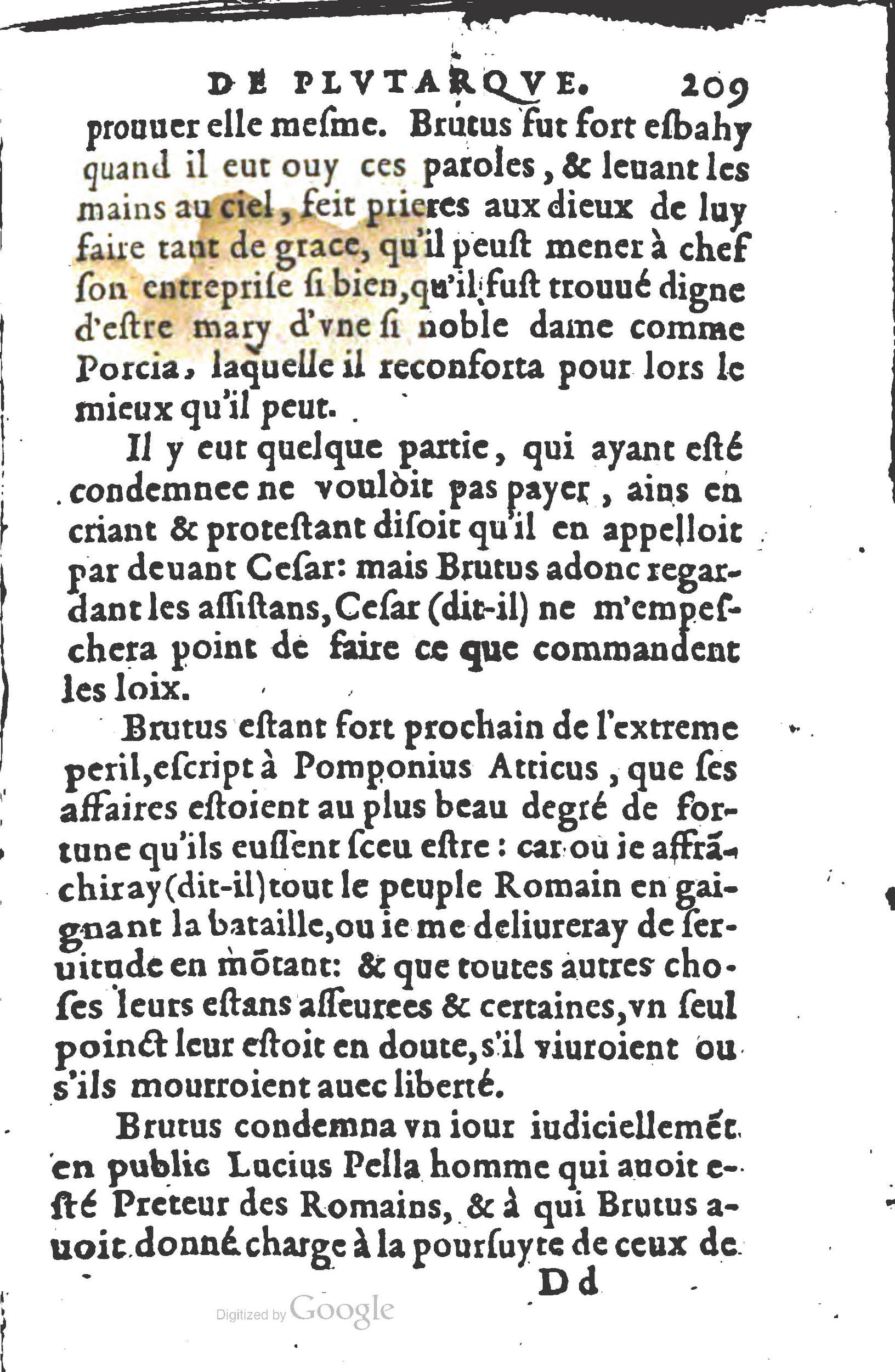 1577 - Claude Micard - Trésor des vies de Plutarque - BSB Munich 1577 - Claude Micard - Trésor des vies de Plutarque - BSB Munich
