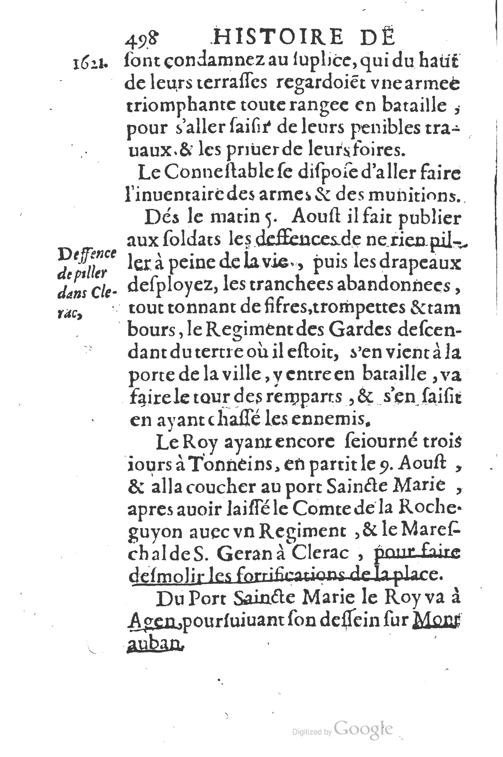 1626 - Joseph Bouillerot - Trésor de l’histoire générale de notre temps - BSB Munich
