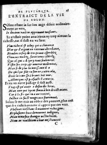 1574 - Benoît Rigaud - Trésor des vies de Plutarque - Avignon