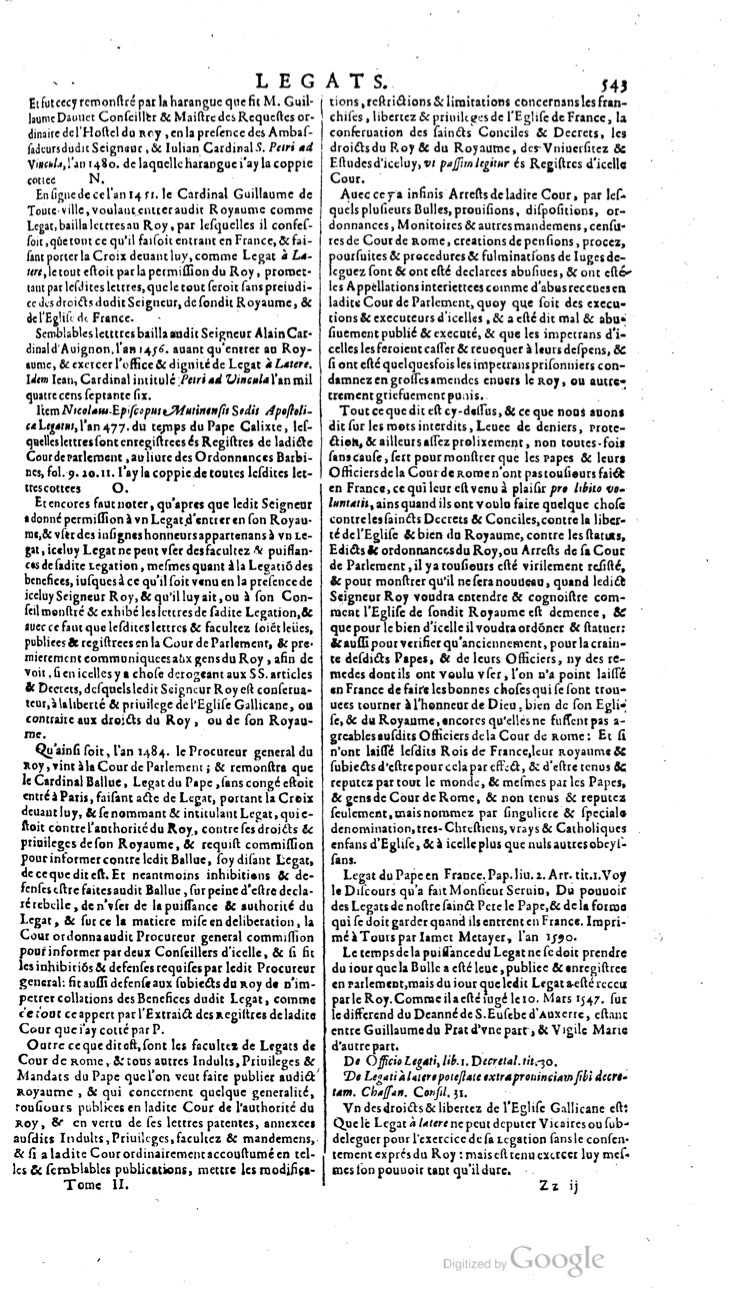 1629 - Veuve Nicolas Buon - Trésor du droit français (21754 T. 2) - BM Lyon 1629 - Veuve Nicolas Buon - Trésor du droit français (21754 T. 2) - BM Lyon