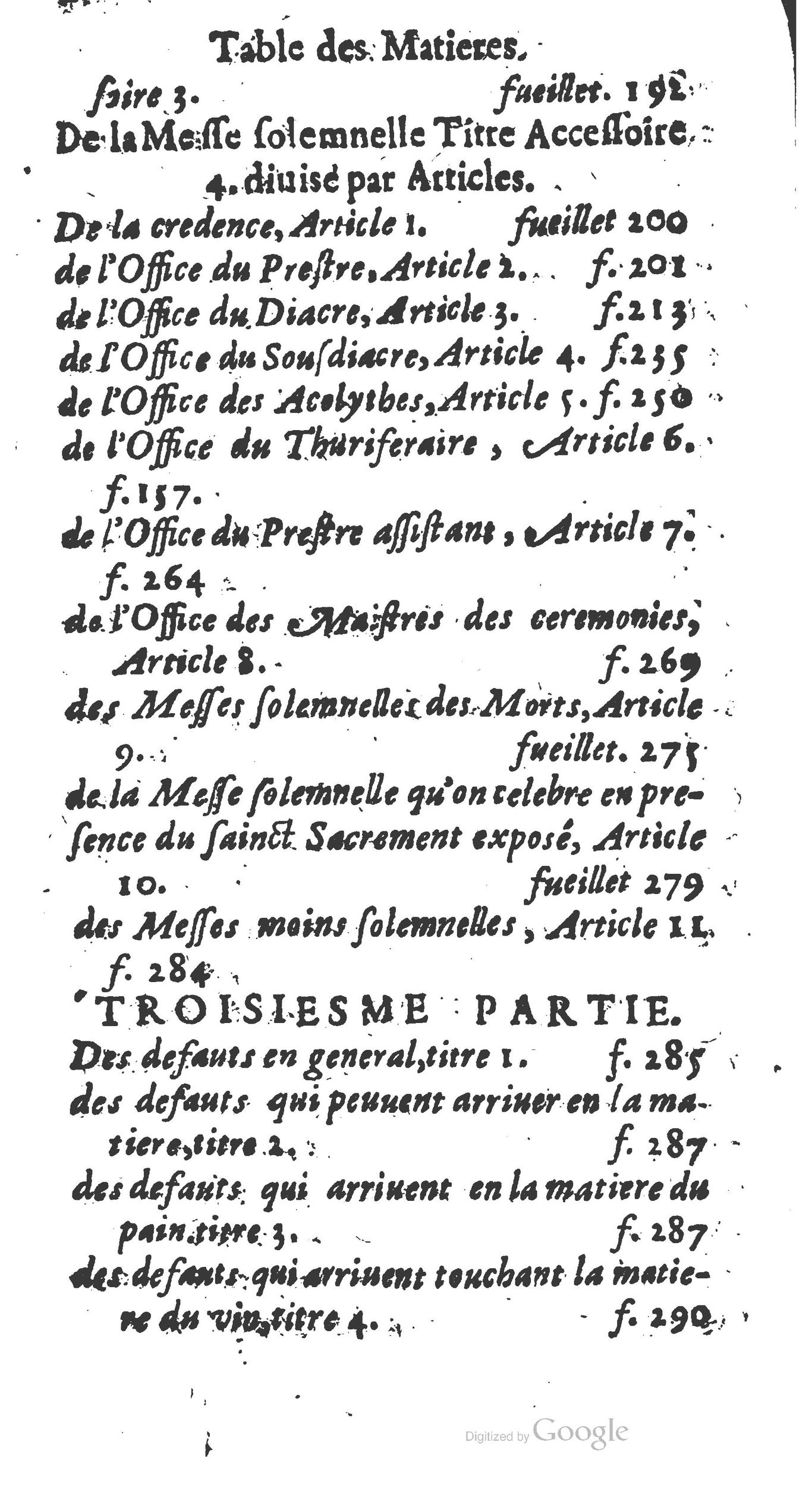 1651 - Jean Guillermet - Abrégé du trésor des cérémonies ecclésiastiques - BM Lyon