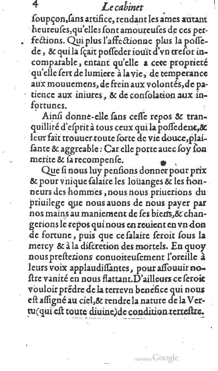 1606 - Adrian Périer - Cabinet du vrai trésor - BM Lyon