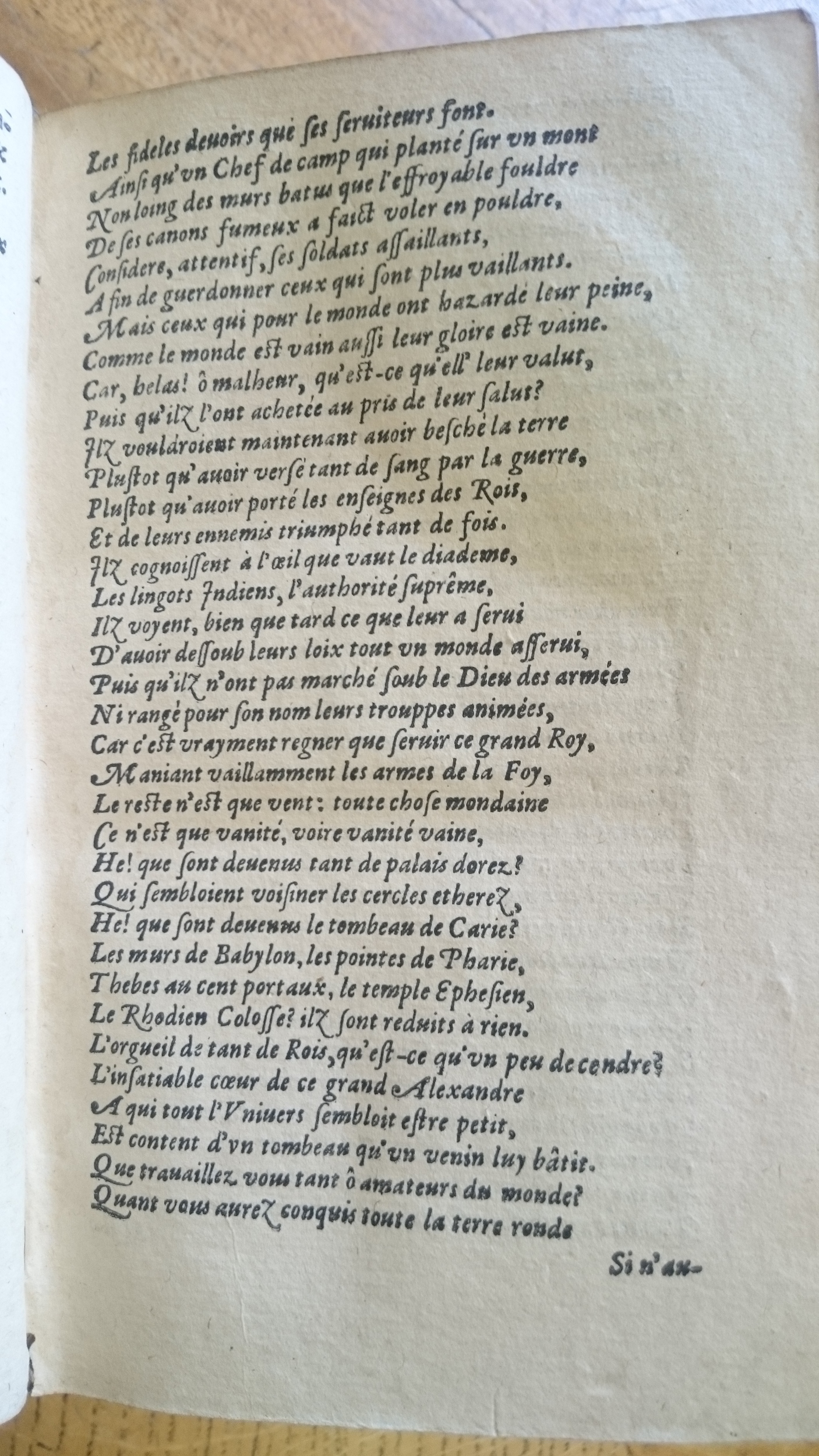 1585 - Jean Bogard - Trésor des faits et dits mémorables des hommes saints et illustres - Douai Quincy
