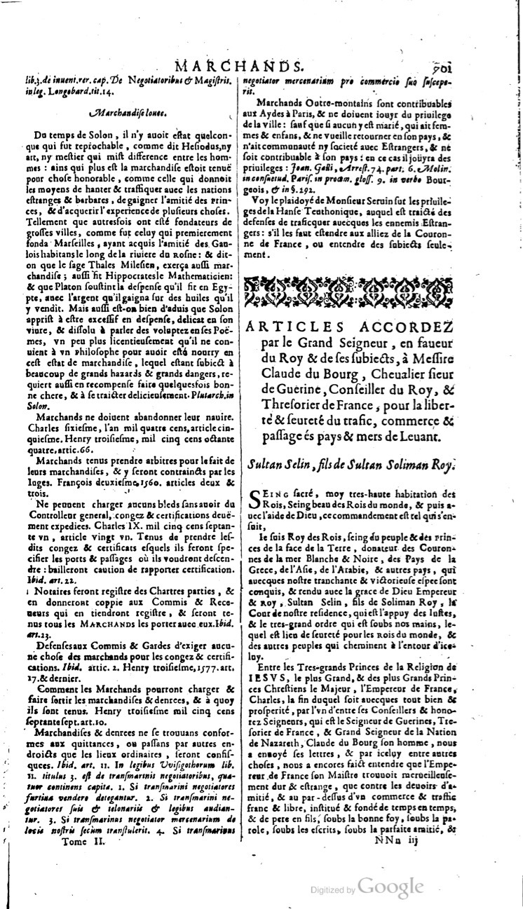 1629 - Veuve Nicolas Buon - Trésor du droit français (21754 T. 2) - BM Lyon
