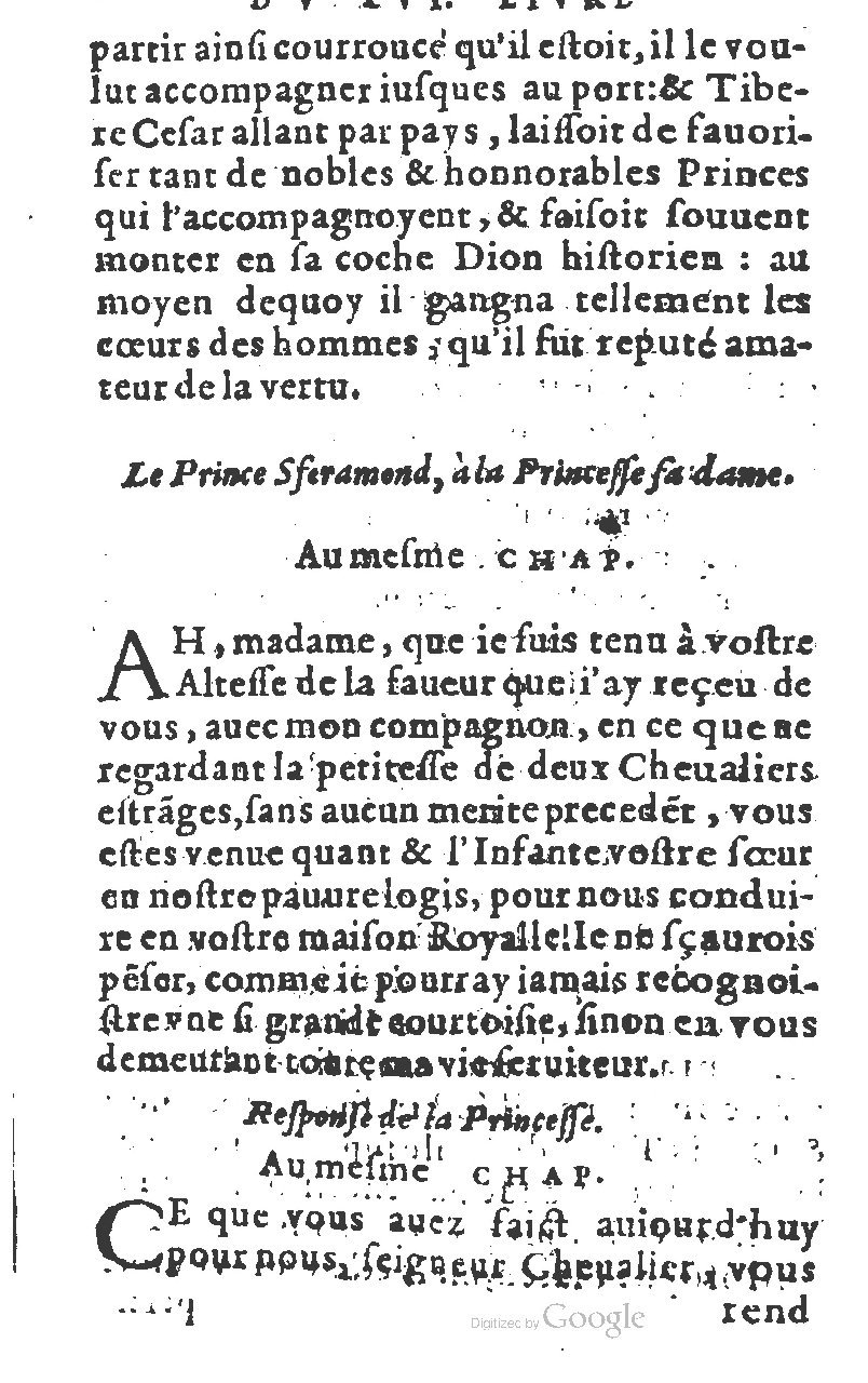 1582 - Jean Huguetan - Trésor des Amadis T. 1 - BM Lyon