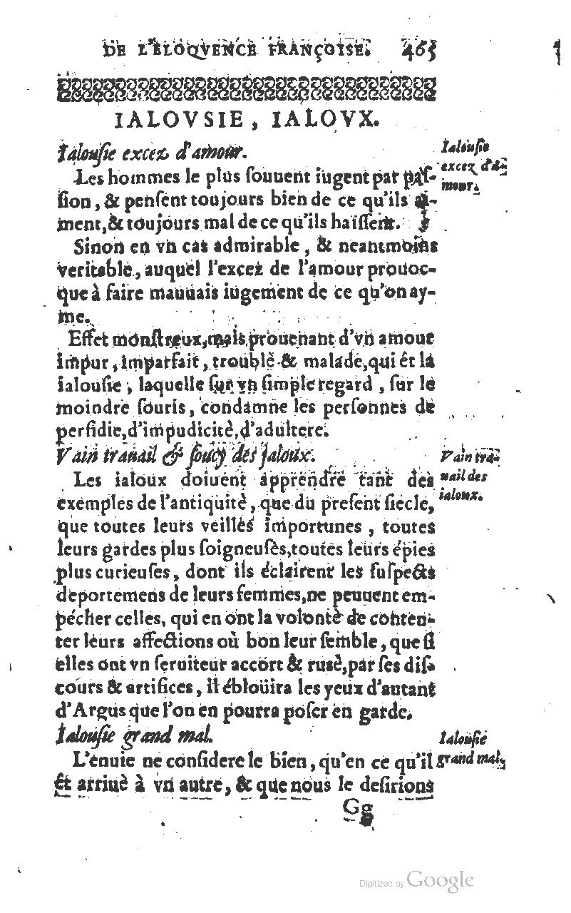 1610 - Louis Coste - Trésor de l’éloquence française (Seconde partie) - BM Lyon