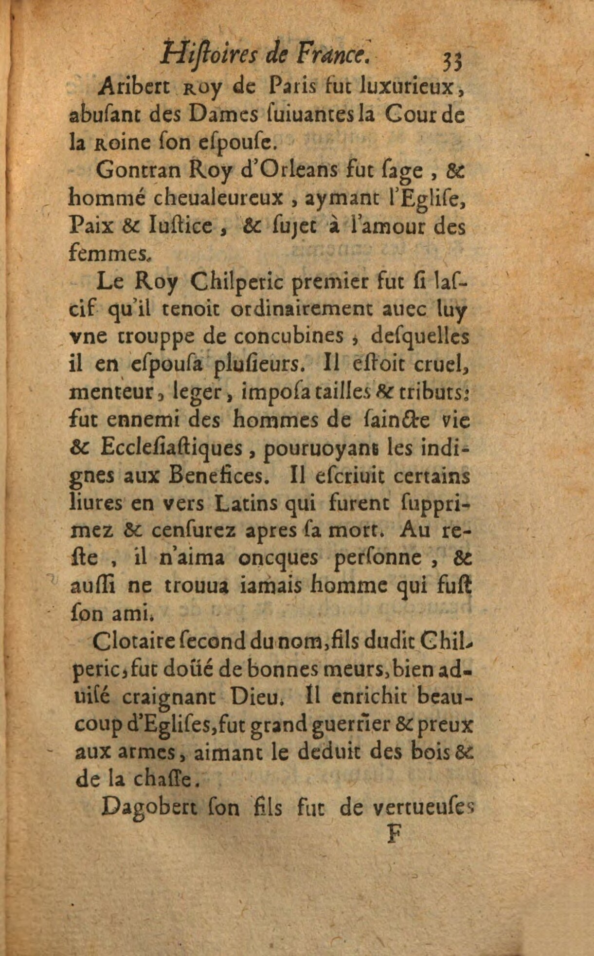 1639 - Jean Corrozet - Trésor des histoires de France - BSB Munich 1639 - Jean Corrozet - Trésor des histoires de France - BSB Munich