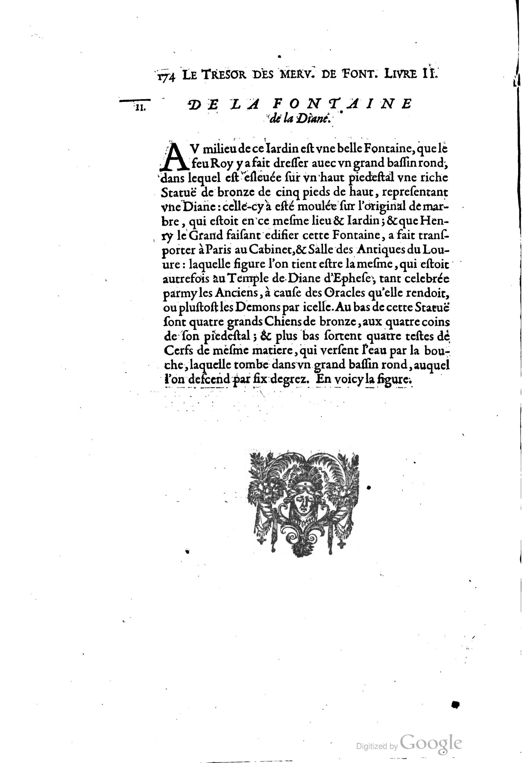 1642 - Sébastien Cramoisy - Trésor des merveilles de la maison royale de Fontainebleau - BM Lyon 1642 - Sébastien Cramoisy - Trésor des merveilles de la maison royale de Fontainebleau - BM Lyon