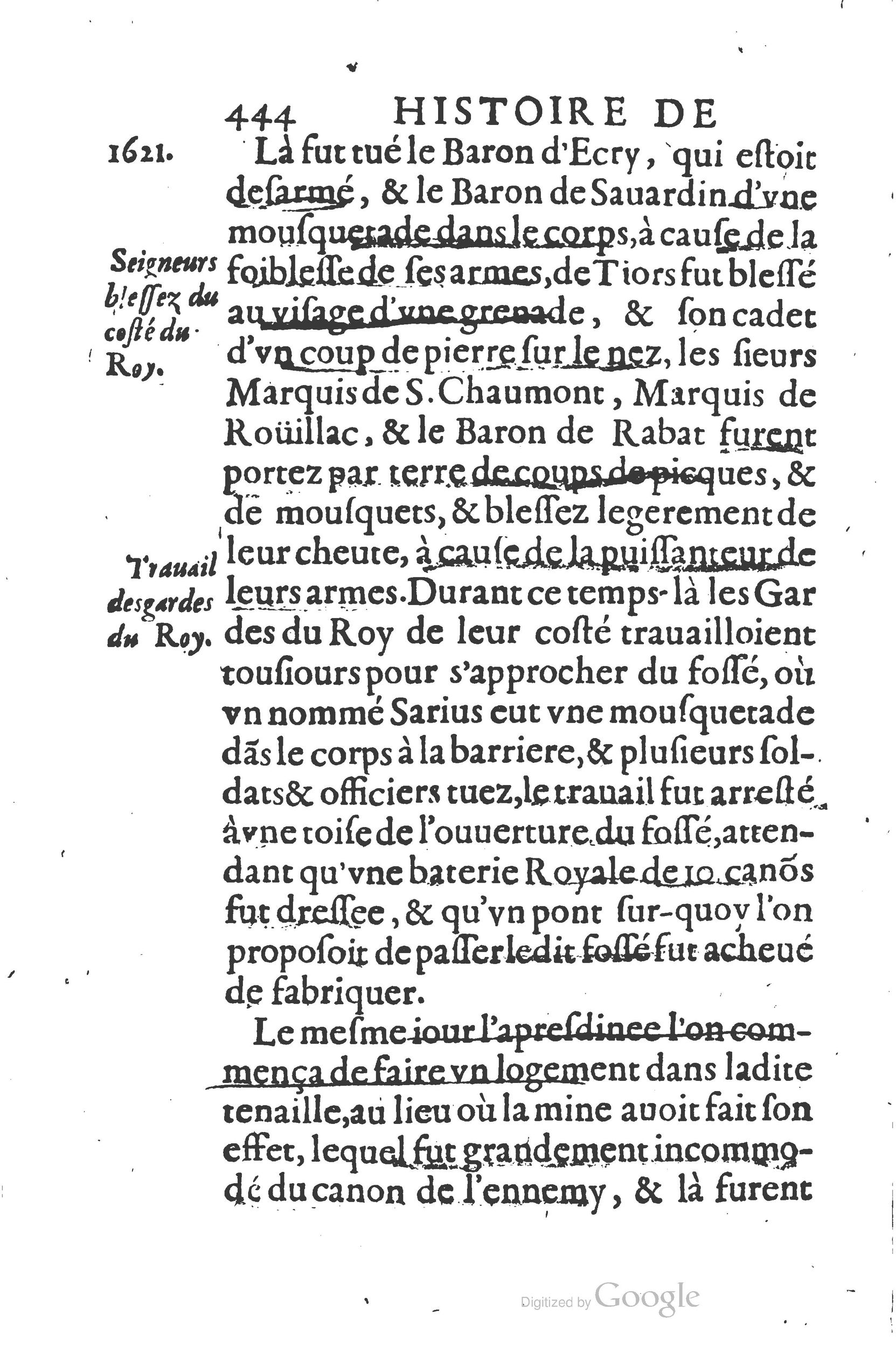 1626 - Joseph Bouillerot - Trésor de l’histoire générale de notre temps - BSB Munich