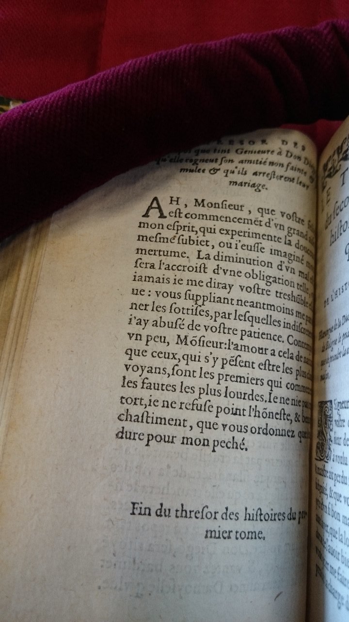 1581 - Pierre Le Voirier et Gervais Mallot - Trésor des histoires tragiques - BnF Richelieu