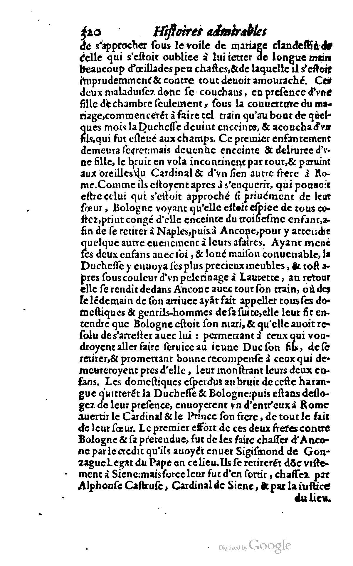1620 - Samuel Crespin - Trésor d’histoires admirables et mémorables - BCU Lausanne