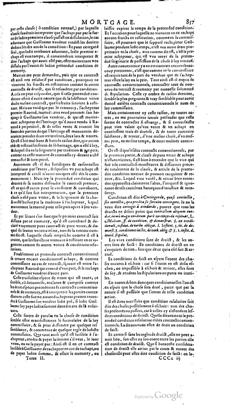 1629 - Veuve Nicolas Buon - Trésor du droit français (29620 T. 2) - BM Lyon