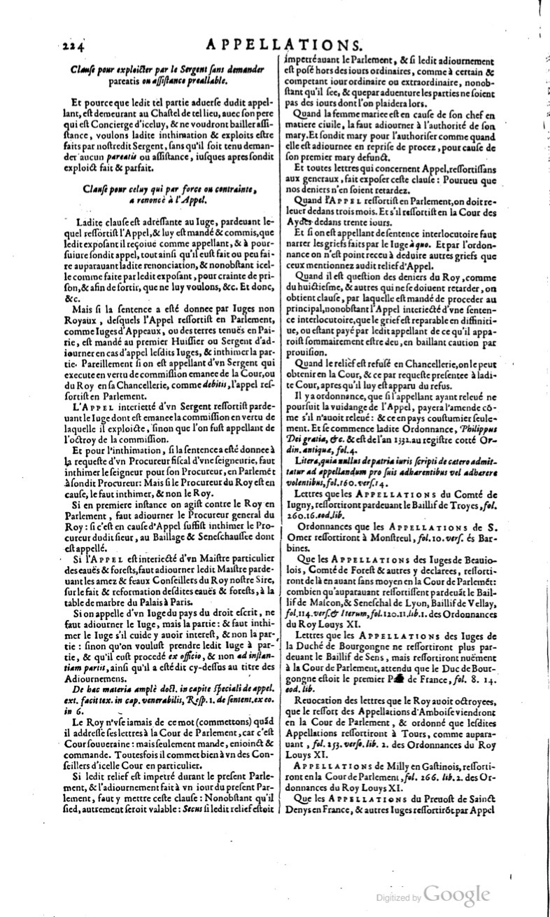 1629 - Veuve Nicolas Buon - Trésor du droit français (29620 T. 1) - BM Lyon