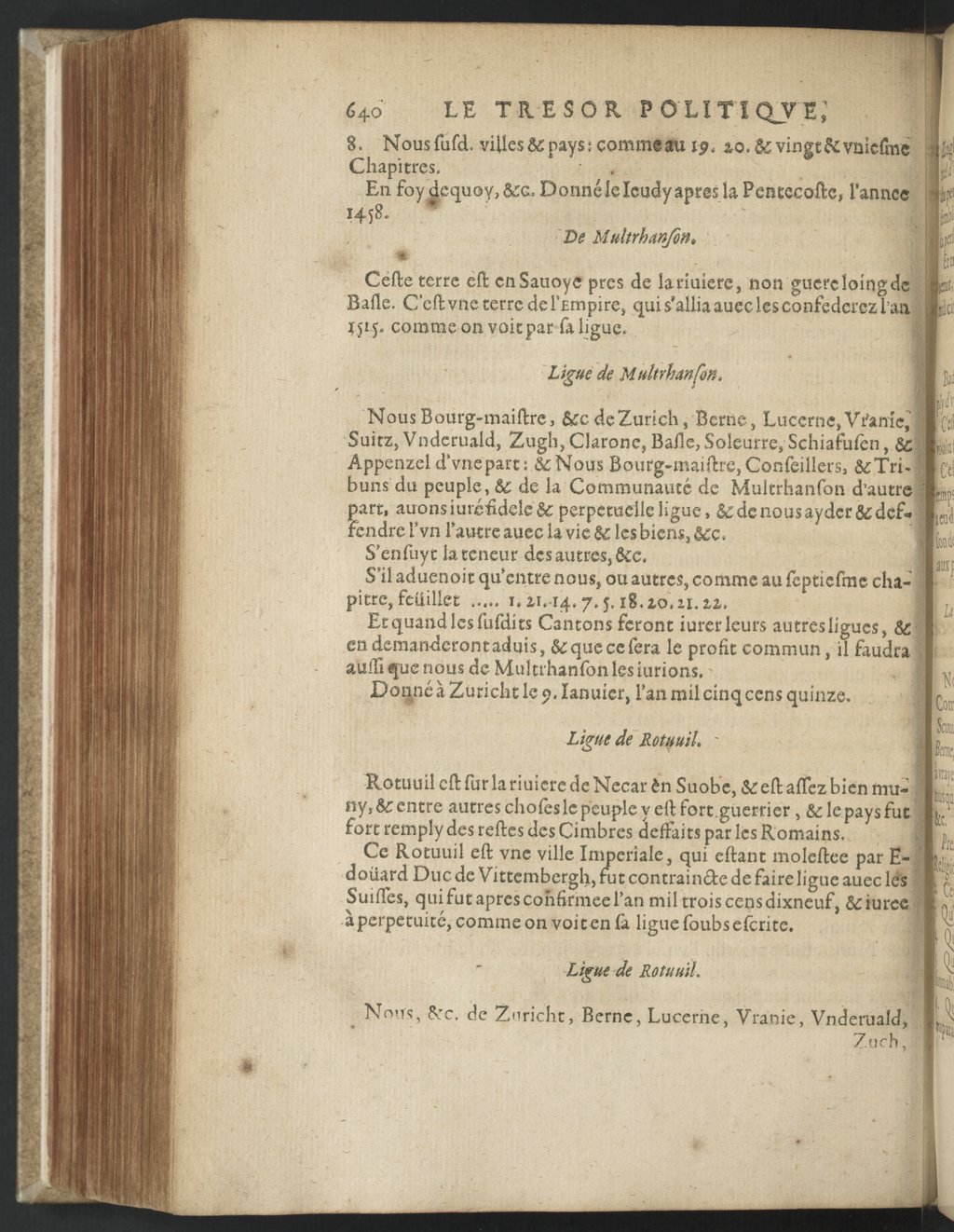 1608 - Nicolas Du Fossé - Trésor politique - BnF Tolbiac 1608 - Nicolas Du Fossé - Trésor politique - BnF Tolbiac