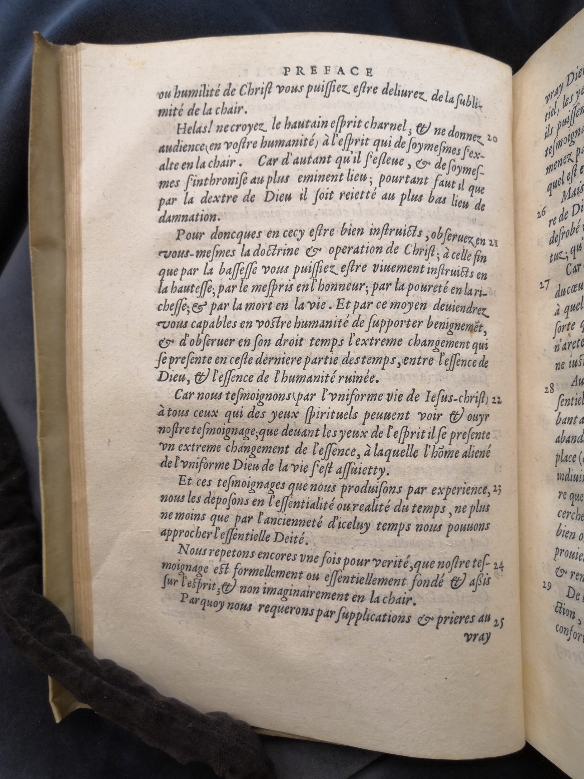 1581c. - Christophe Plantin - Le Livre des témoignages du Trésor caché au champ - Anvers Musée Plantin-Moretus