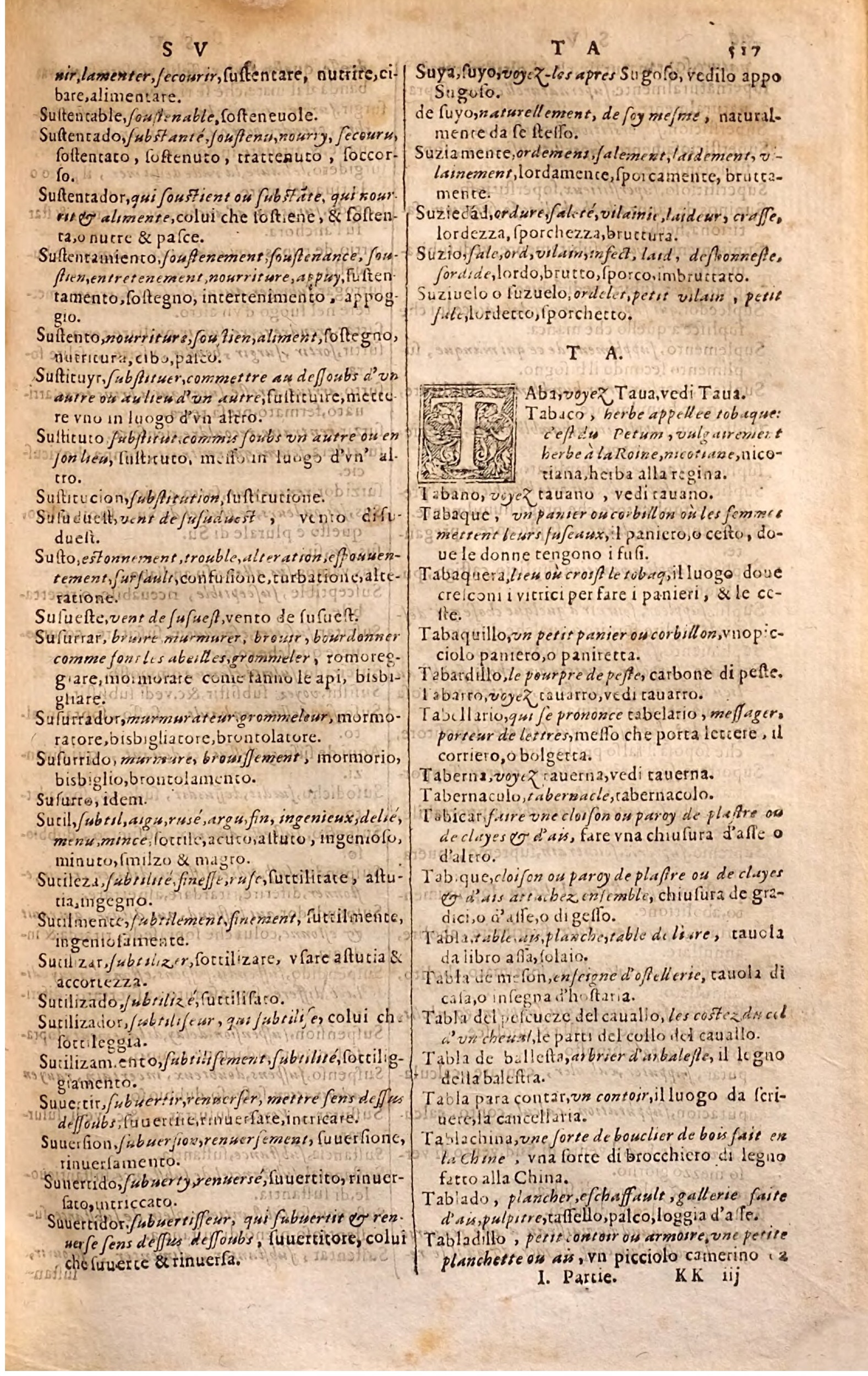 1627 - Jacques Crespin - Trésor des trois langues - Regensburg