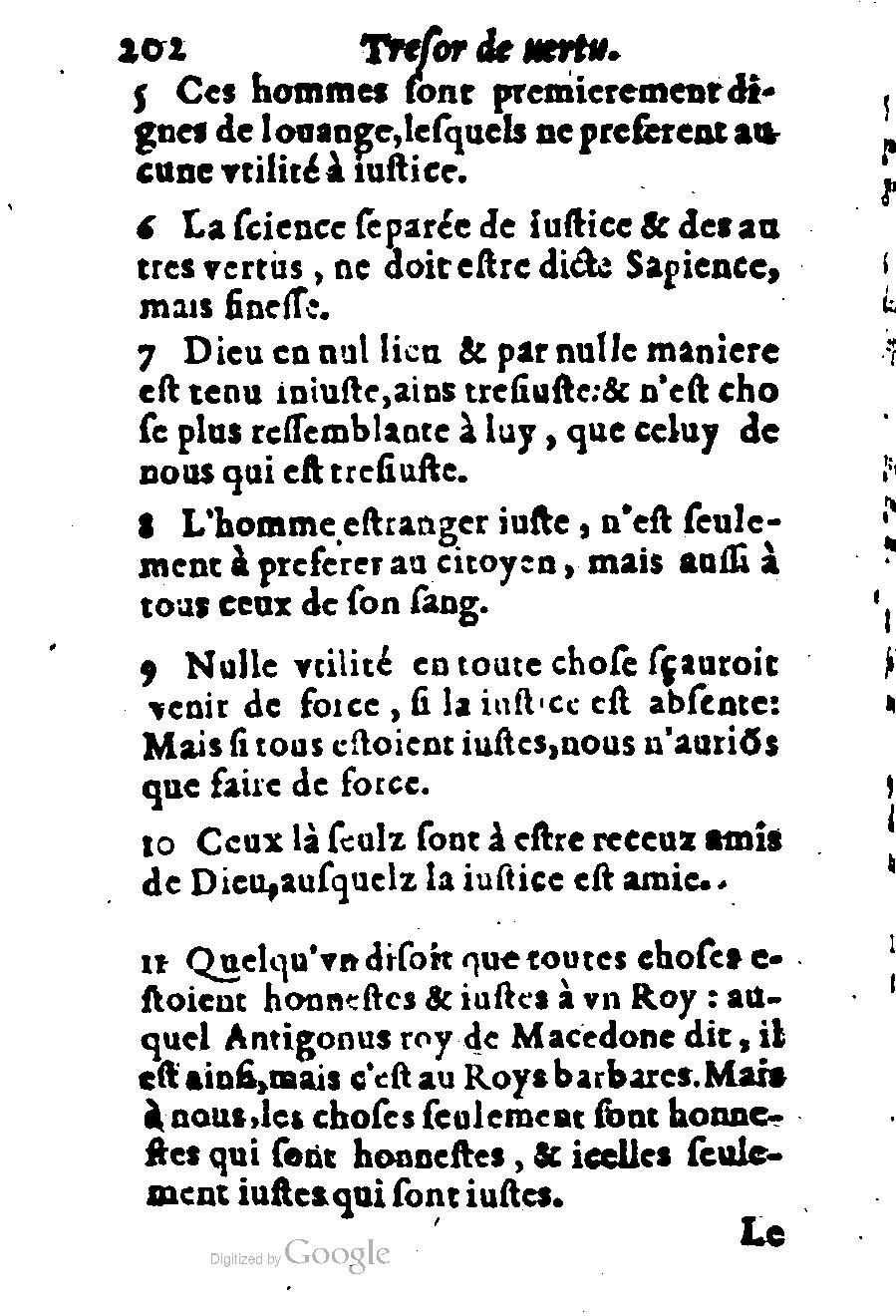 1576 - Benoît Rigaud - Trésor de vertu - British Library 1576 - Benoît Rigaud - Trésor de vertu - British Library
