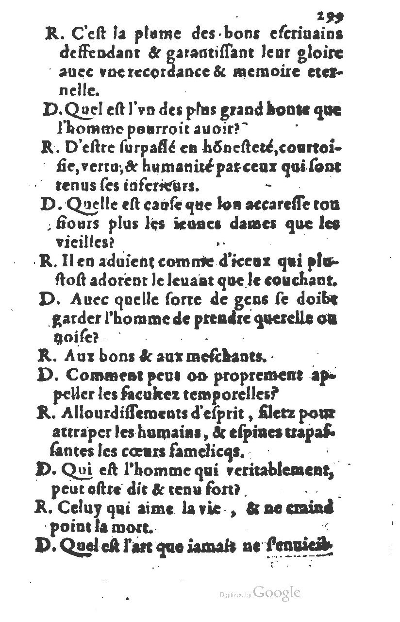 1581 - Nicolas Bonfons  - Trésor des sentences dorées - Princeton