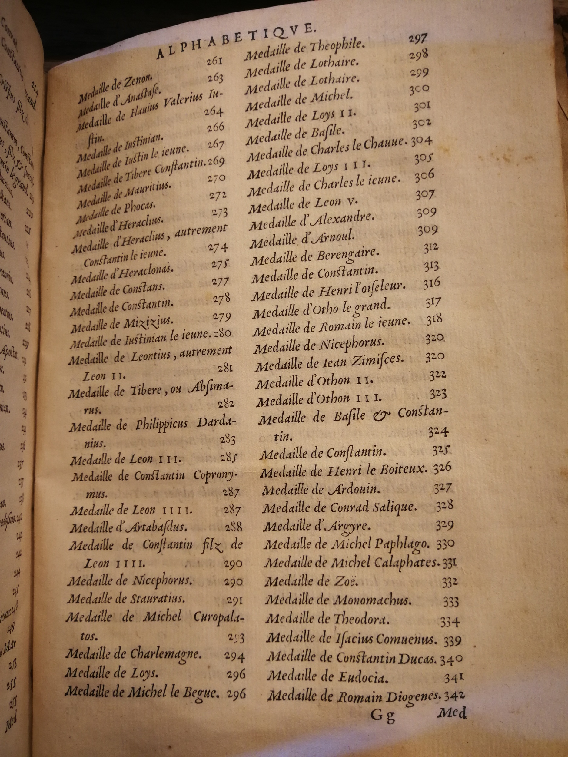 1553 - Jacopo Strada et Thomas Guérin - Épitome du Trésor des antiquités - BNC Florence