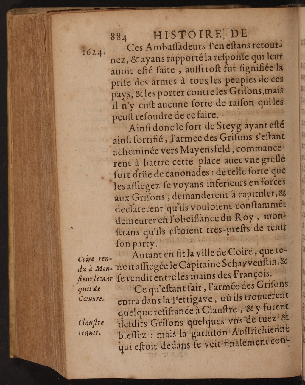 1626 - Joseph Bouillerot - Trésor de l’histoire générale de notre temps - BnF Arsenal