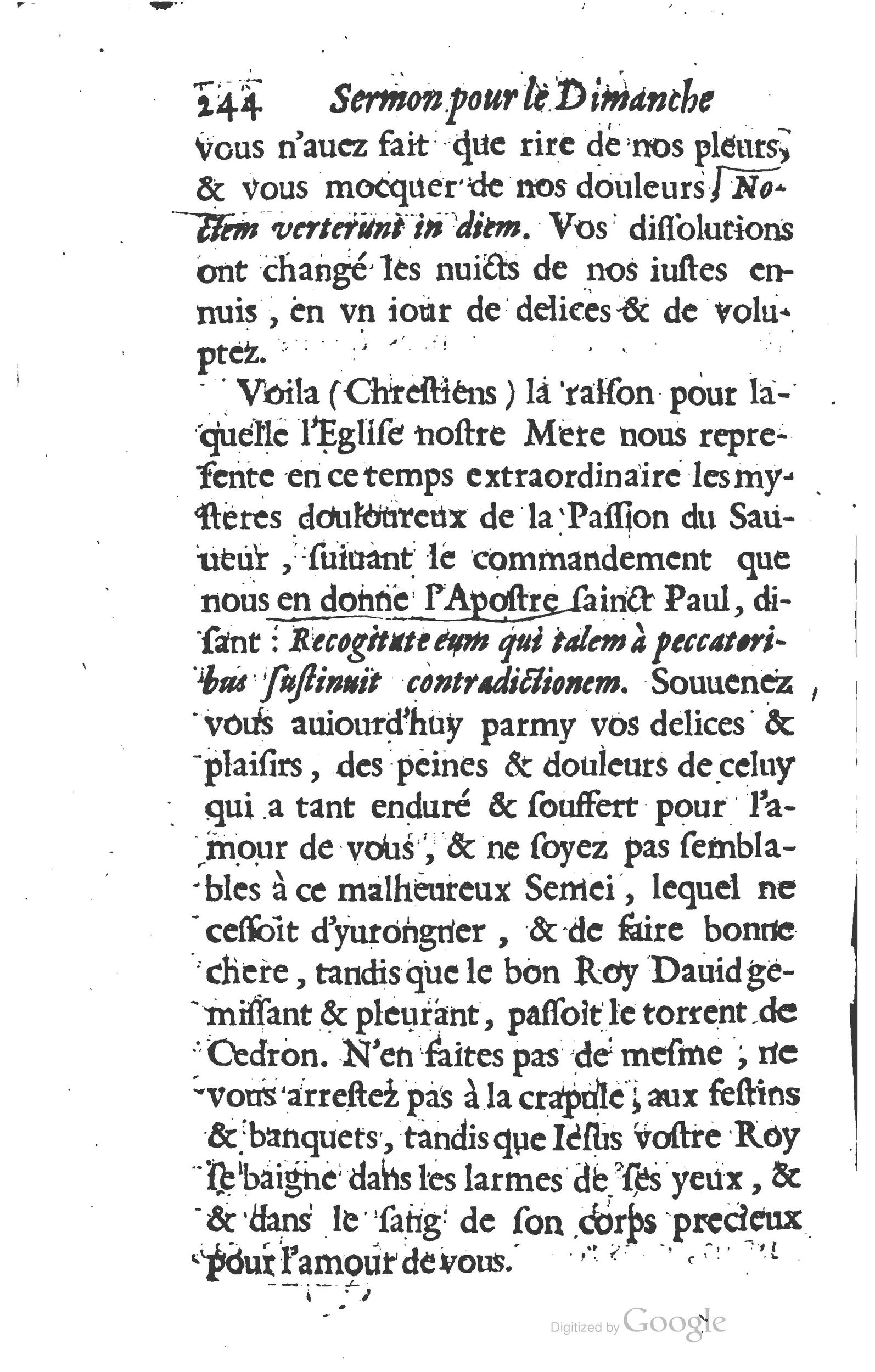1629 - Manassés de Préaulx - Sermons ou Trésors de la piété chrétienne - BM Lyon