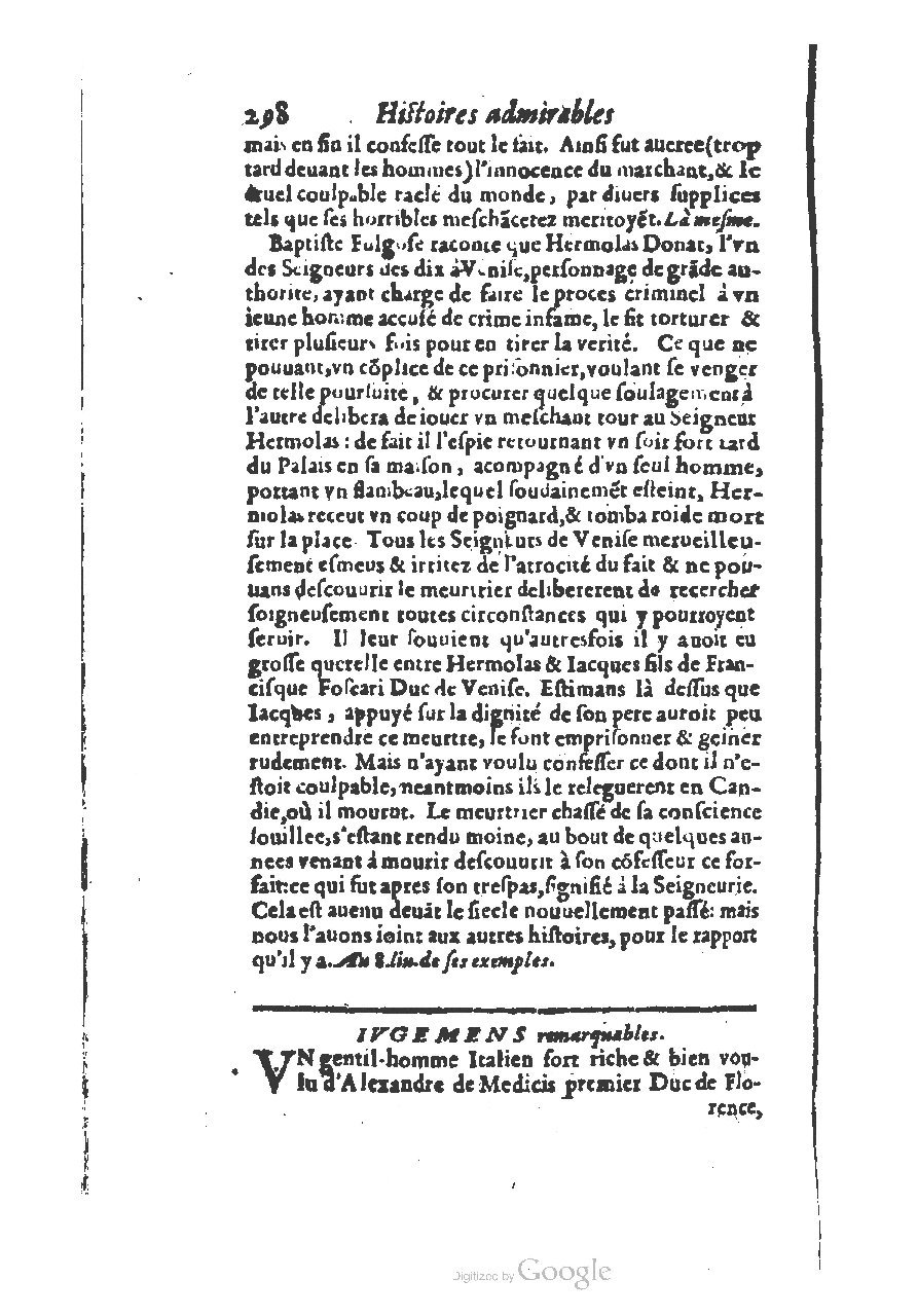 1610 - Paul Marceau - Trésor d’histoires admirables et mémorables - BSB Munich 1610 - Paul Marceau - Trésor d’histoires admirables et mémorables - BSB Munich