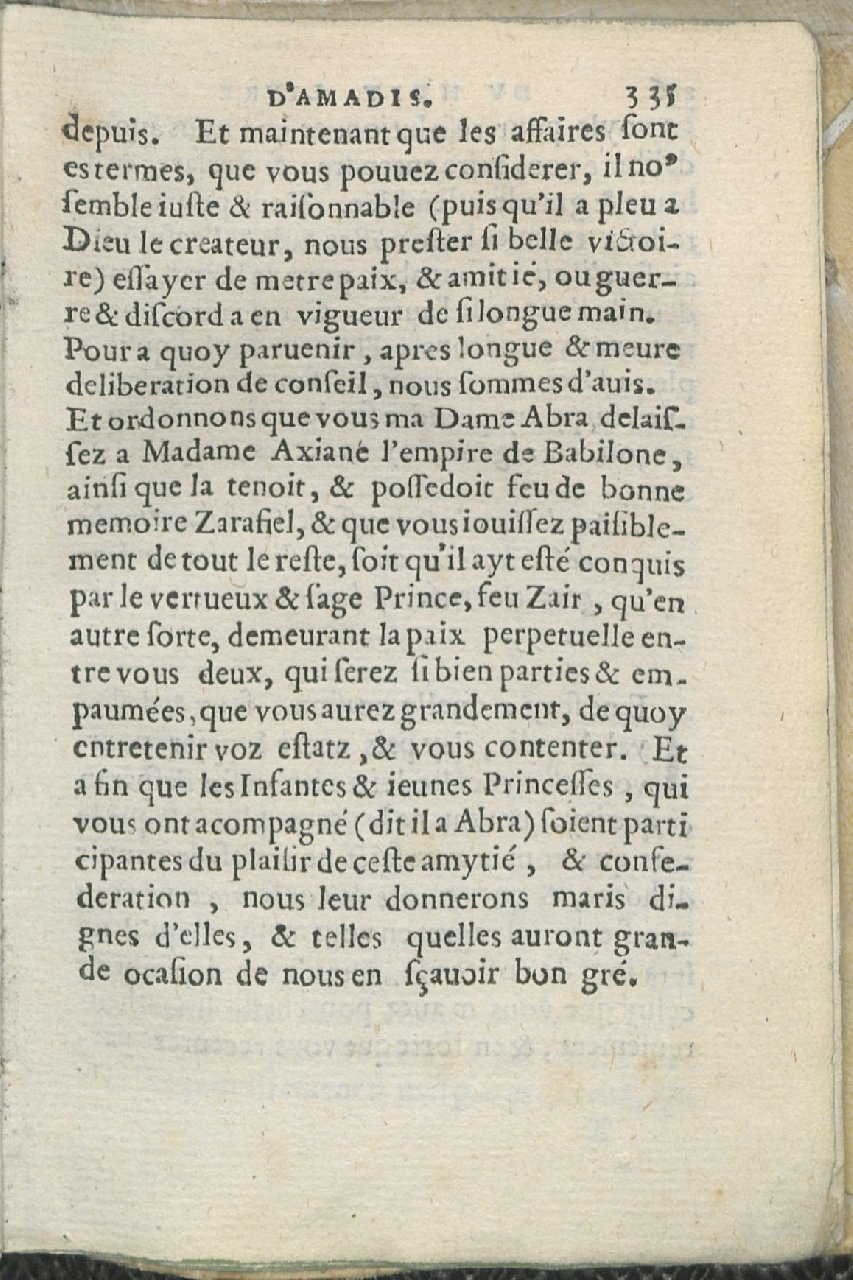 1559 - Pierre Regnard - Trésor des Amadis - Det KLG Copenhague