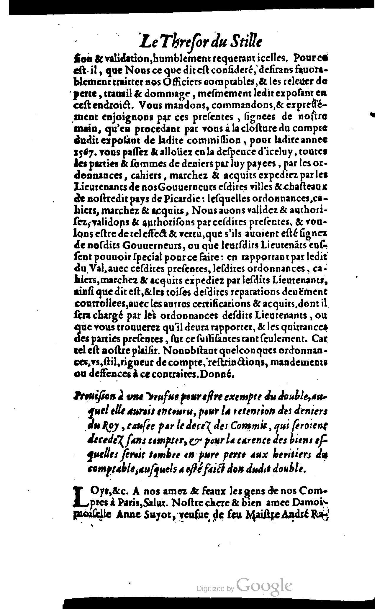 1614 - Jean Richer - Trésor du nouveau style et protocole de la chancellerie de France - BSB Munich