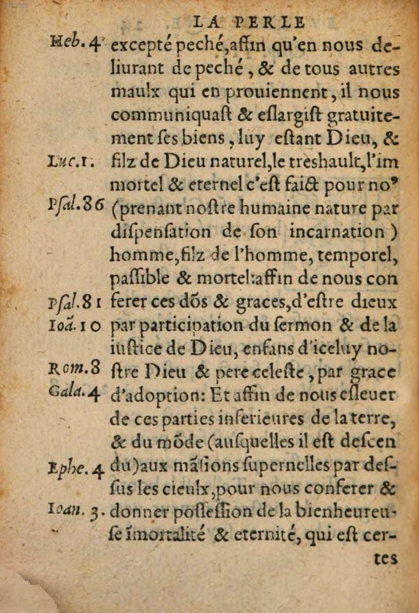 1548 - René Avril et Vivant Gaulterot - Perle précieuse évangélique et Trésor divin - BSB Munich
