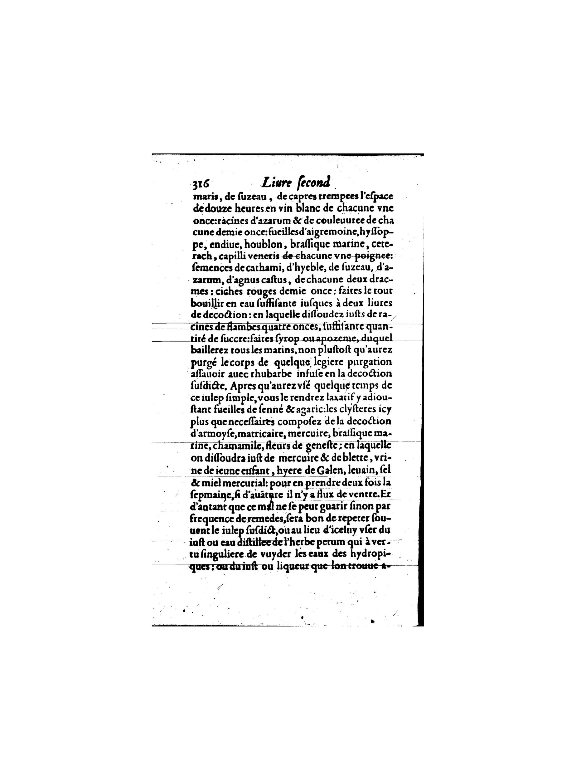 1587 - Jacques du Puis - Trésor des remèdes secrets pour les maladies des femmes - BnF