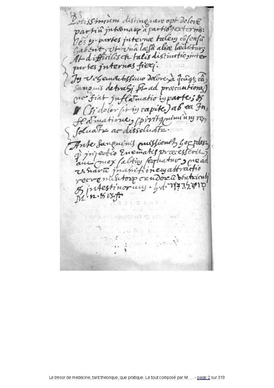 1560 - Pierre et Jan Moine - Trésor de médecine - Université Paris Cité 1560 - Pierre et Jan Moine - Trésor de médecine - Université Paris Cité
