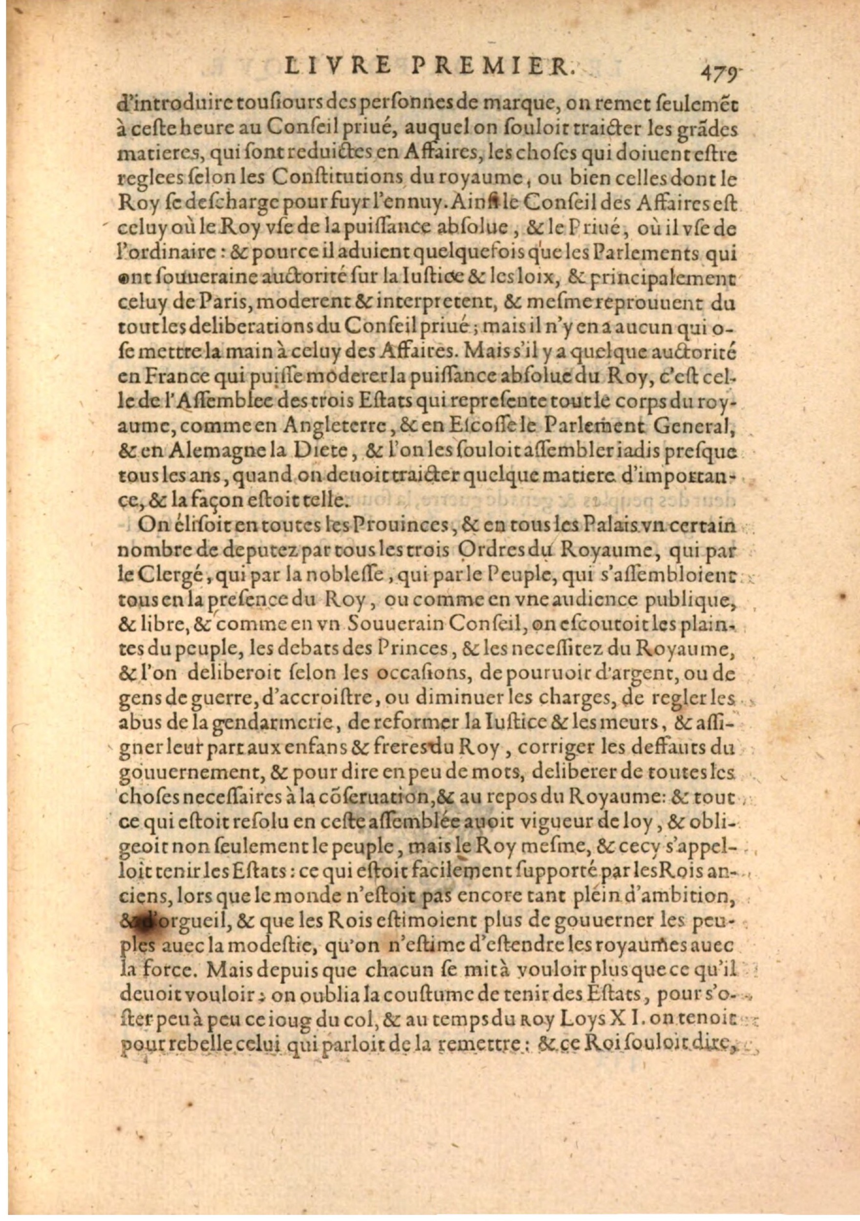 1608 - Nicolas Du Fossé - Trésor politique - BSB Munich