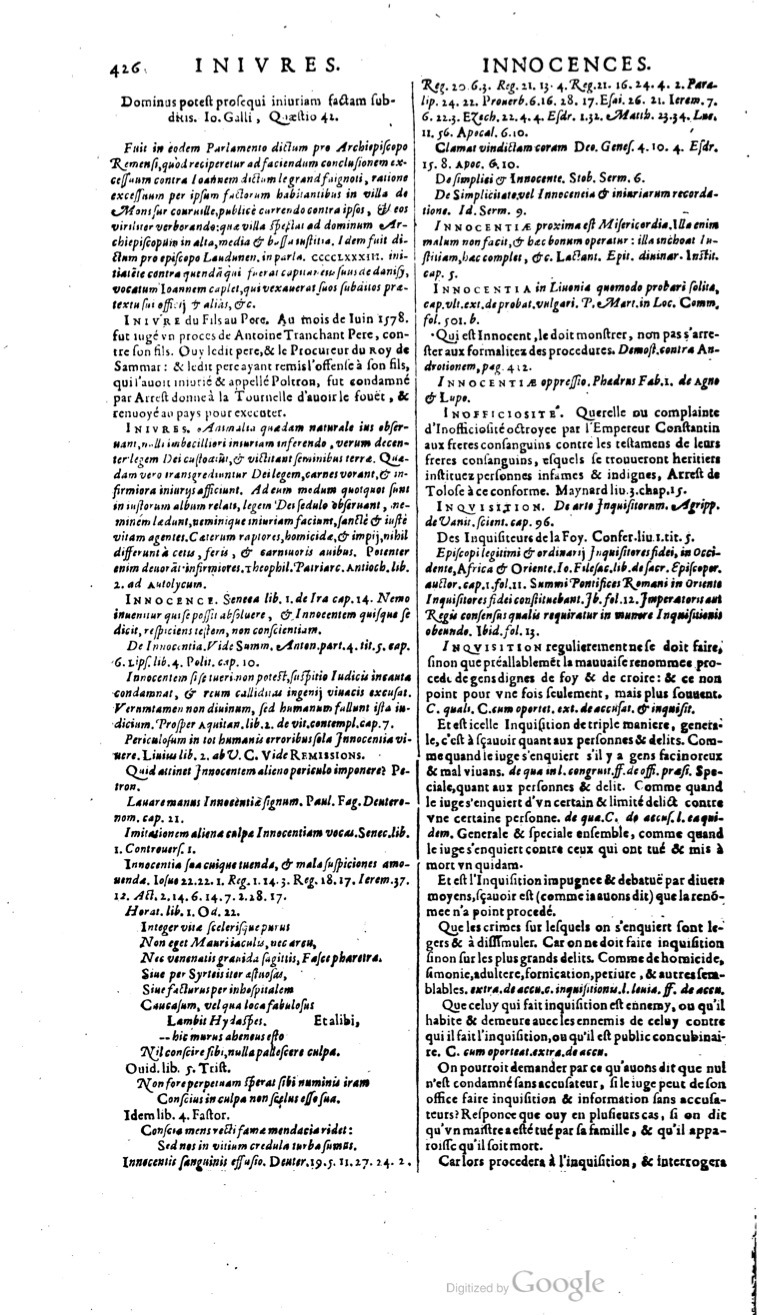 1629 - Veuve Nicolas Buon - Trésor du droit français (29620 T. 2) - BM Lyon