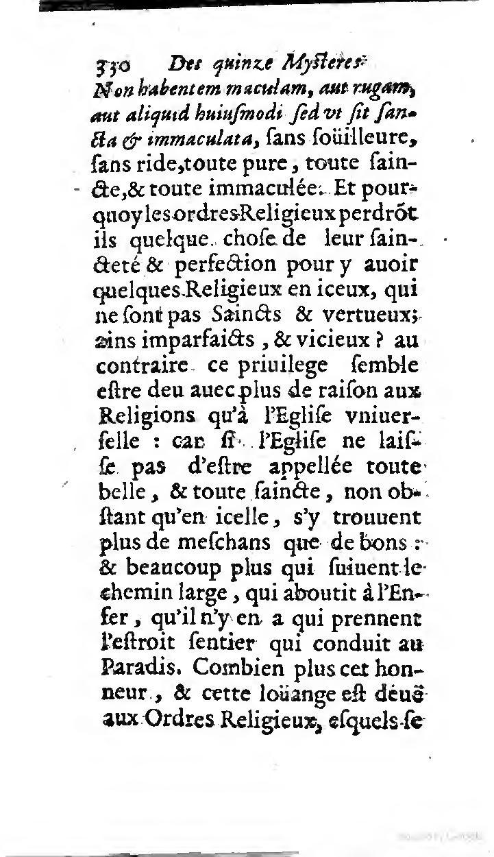 1646 - Jean Piot - Trésor inestimable de Saint-Joseph - BNC Rome