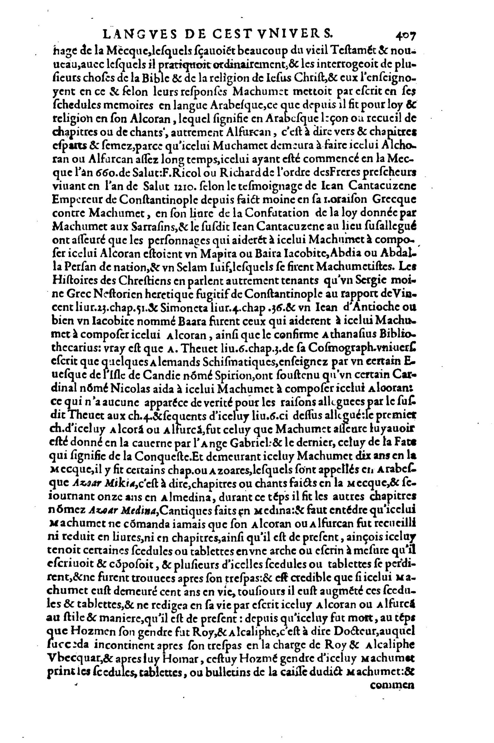 1608 - Nicolas Du Fossé - Trésor politique - BnF Tolbiac